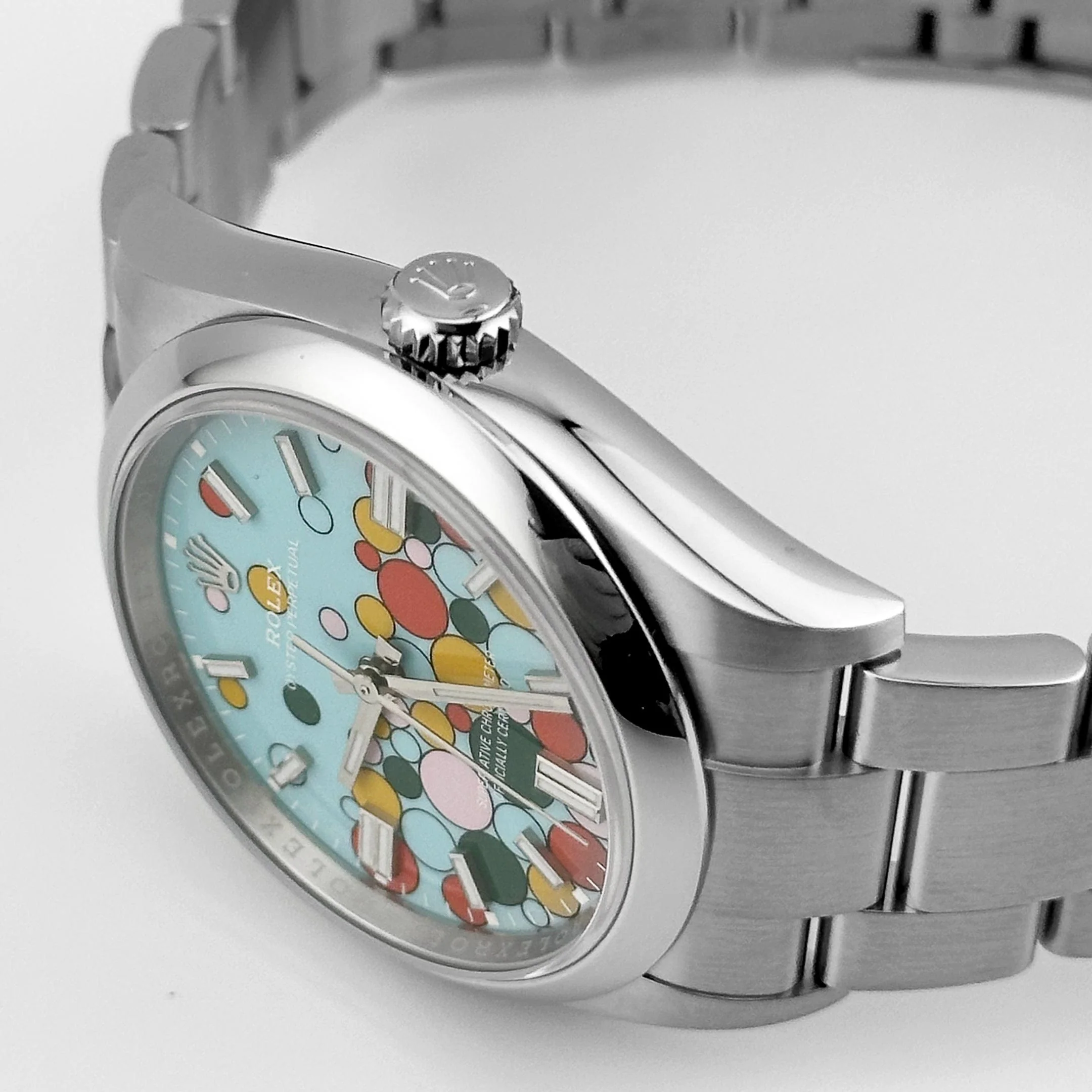 Rolex Oyster Perpetual 36 126000 Stainless Steel 'Celebration Motif' Dial (2024)