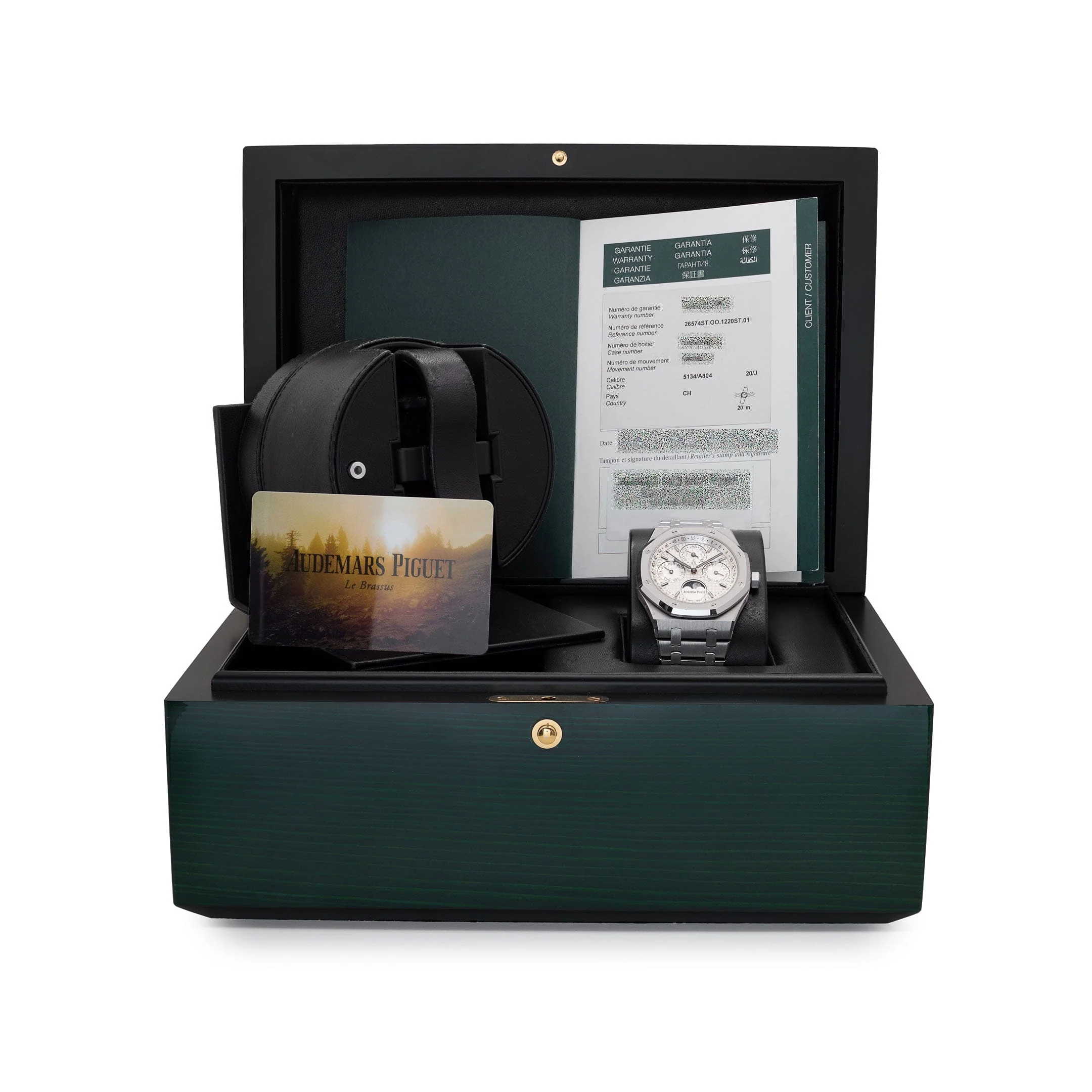 Audemars Piguet Royal Oak 26574ST.OO.1220ST.01 Perpetual Calendar Stainless Steel White Dial (2016)