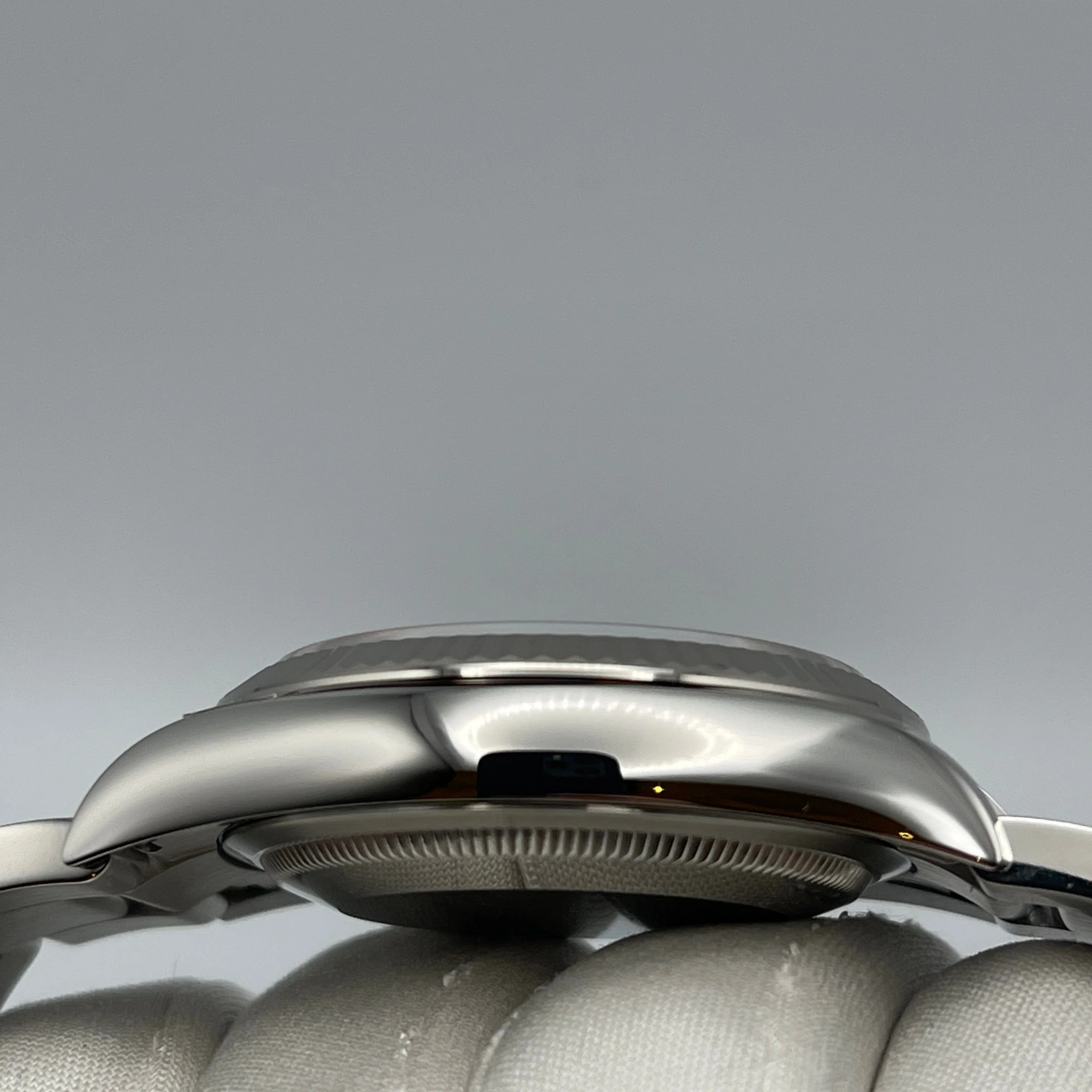 Rolex Datejust 36 126234 White Gold Stainless Steel Blue Dial Oyster