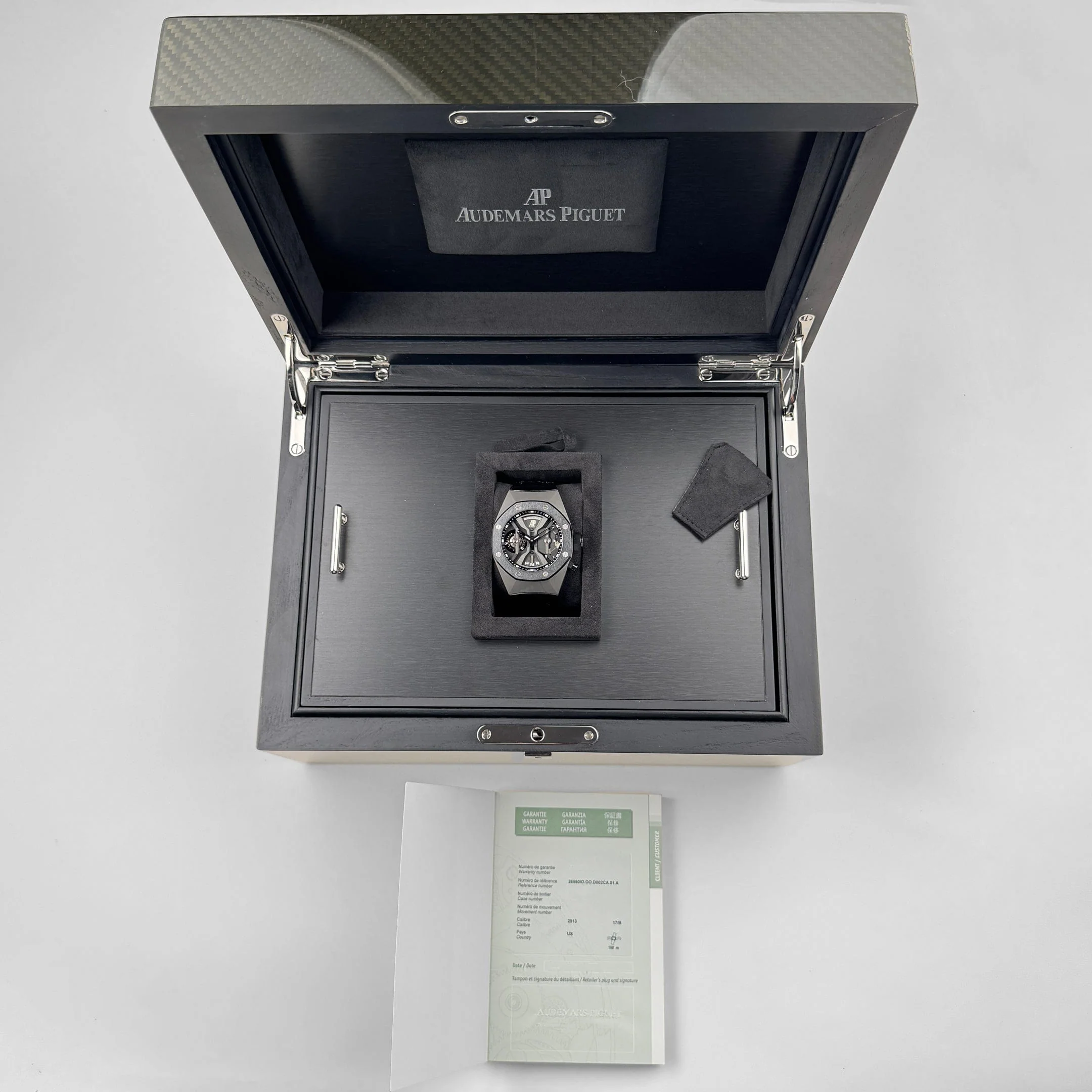 Audemars Piguet Royal Oak Concept 26560IO.OO.D002CA.01 Tourbillon GMT Titanium (2012)