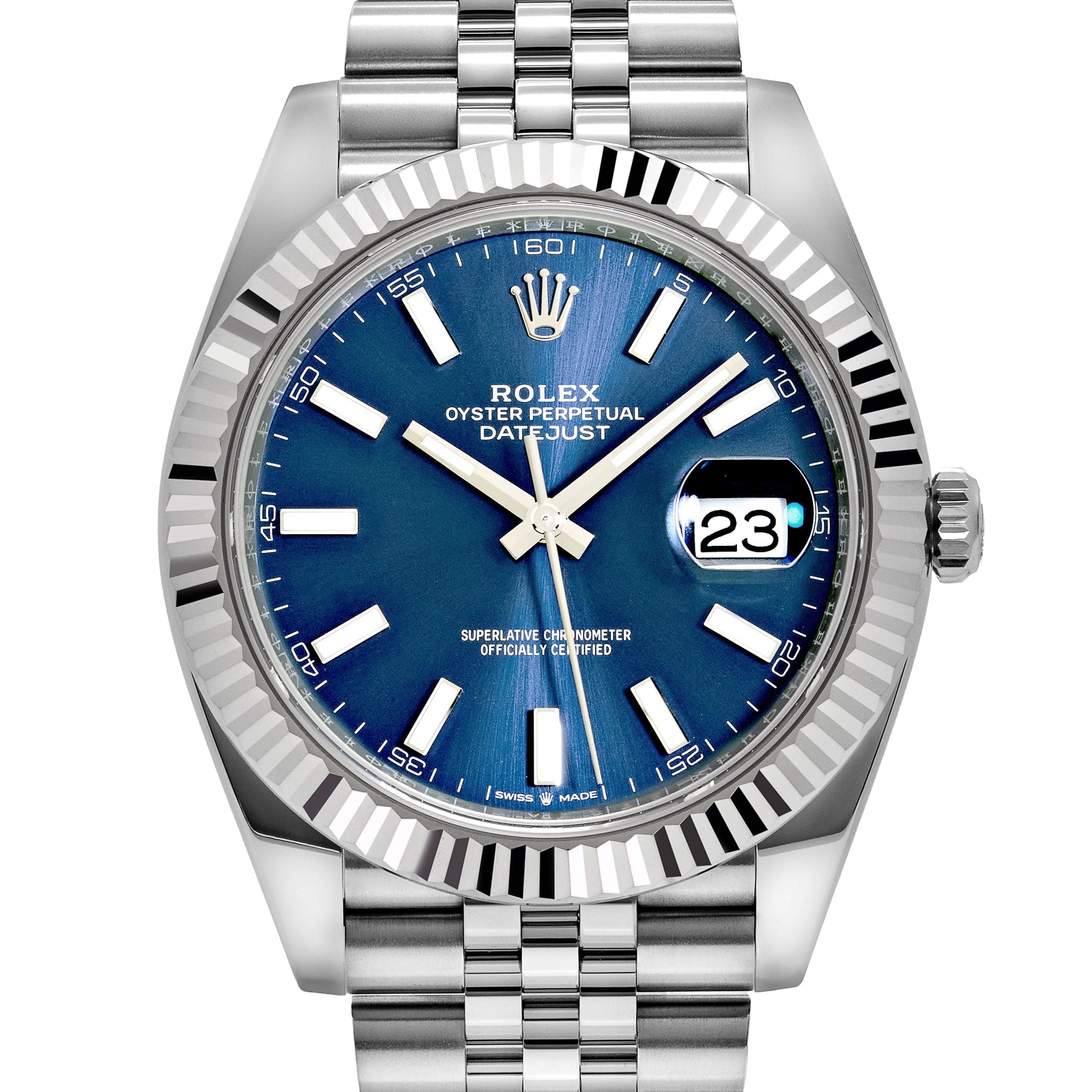 Rolex Datejust 41 126334 Stainless Steel Blue Dial Jubilee (2024)