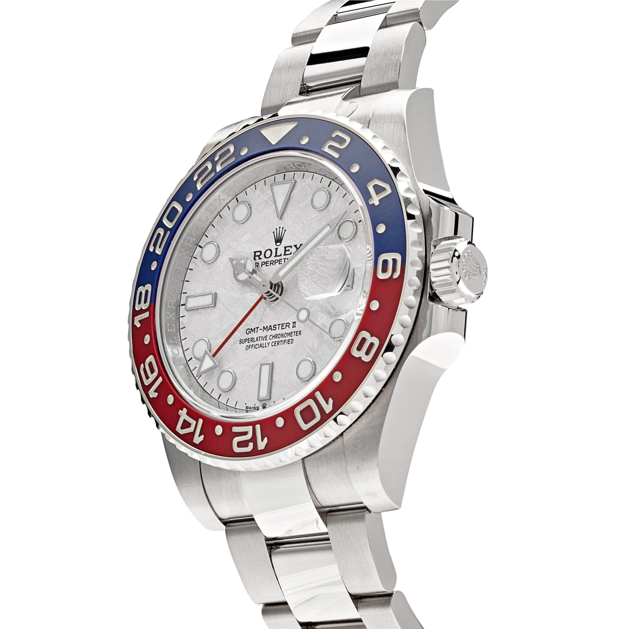 Rolex GMT-Master II 126719BLRO 'Pepsi' White Gold Meteorite Dial