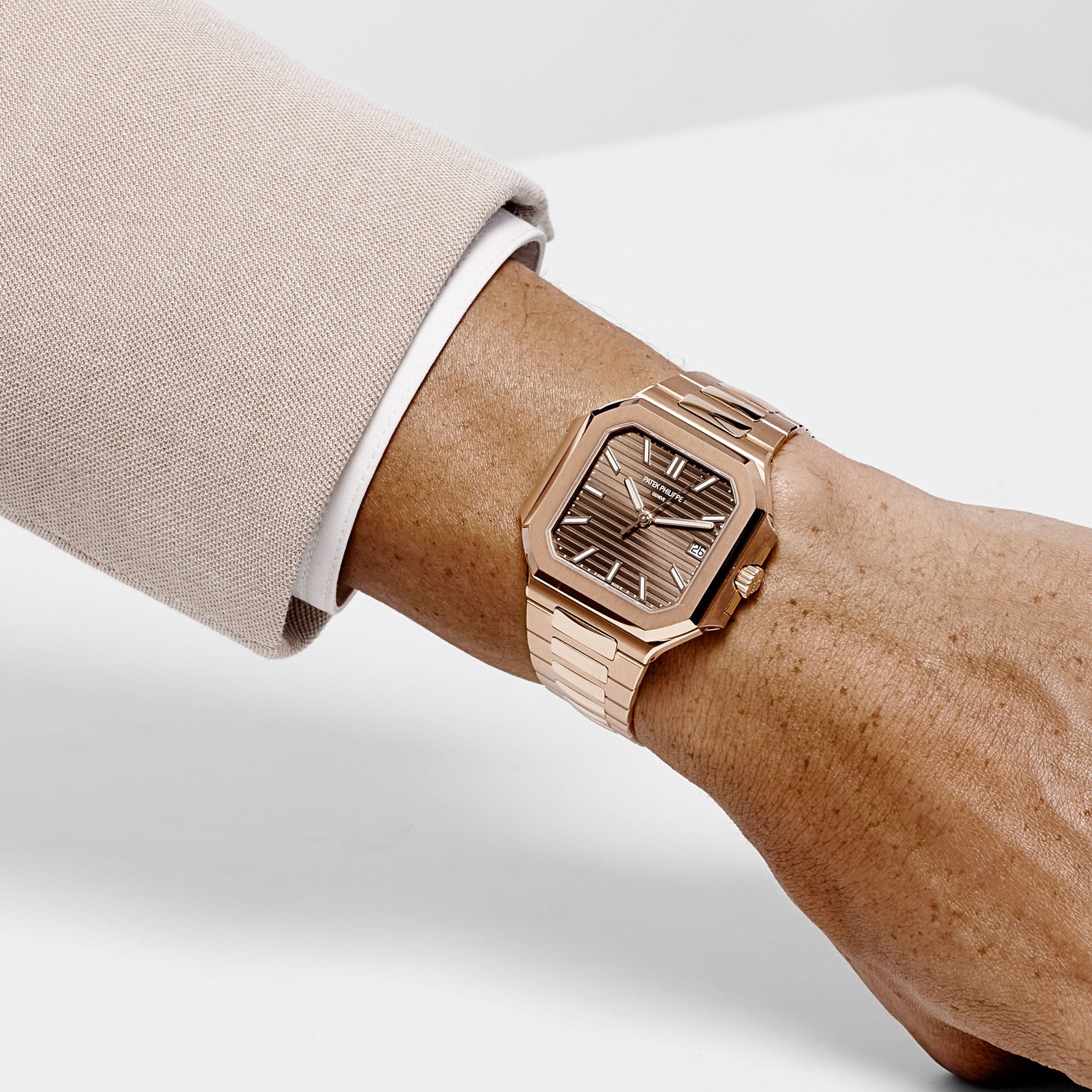 Patek Philippe Cubitus 7128/1R-001 Rose Gold Brown Dial (2025)