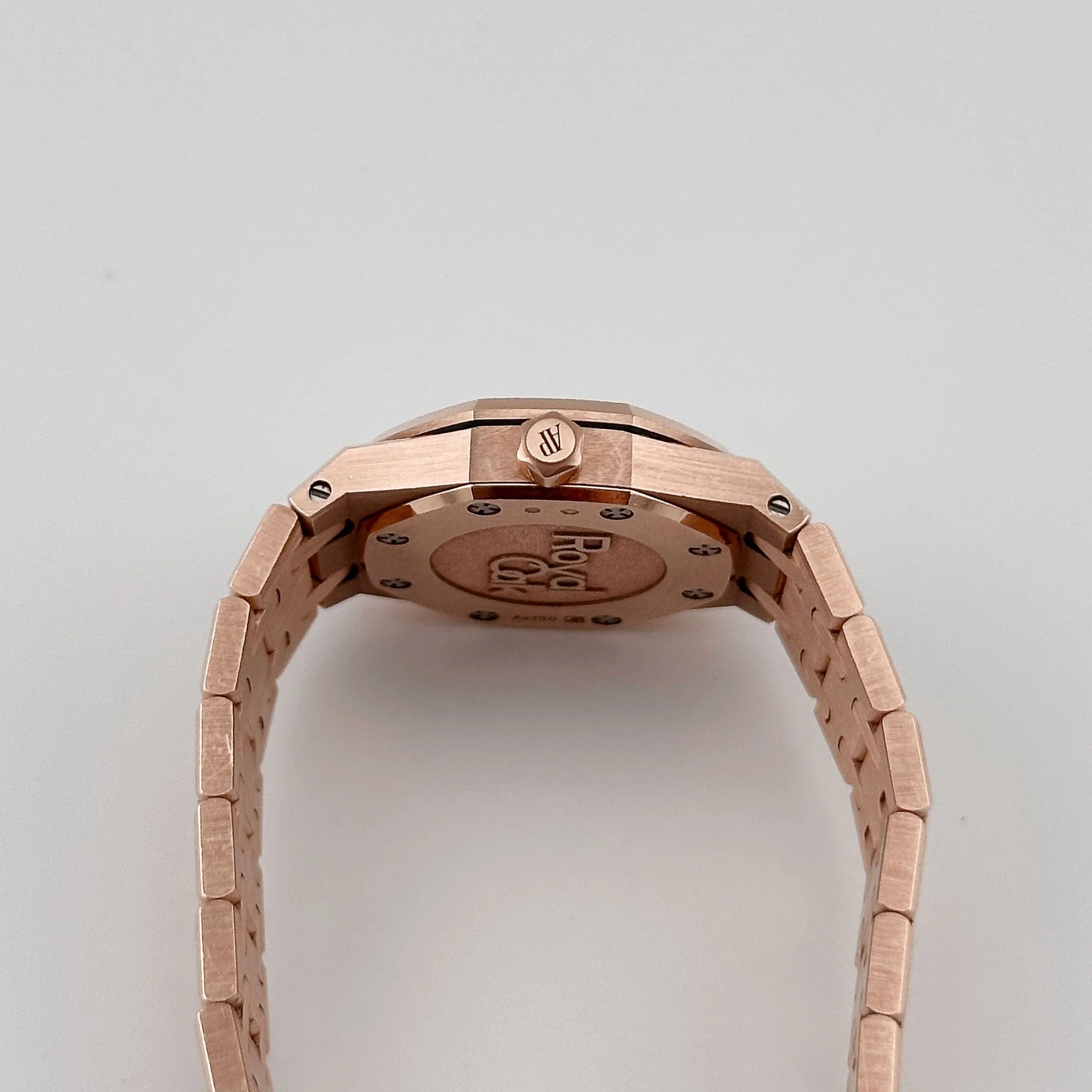 Audemars Piguet Royal Oak 67630OR.GG.1312OR.01 'Mini' Frosted Rose Gold Quartz (2025)