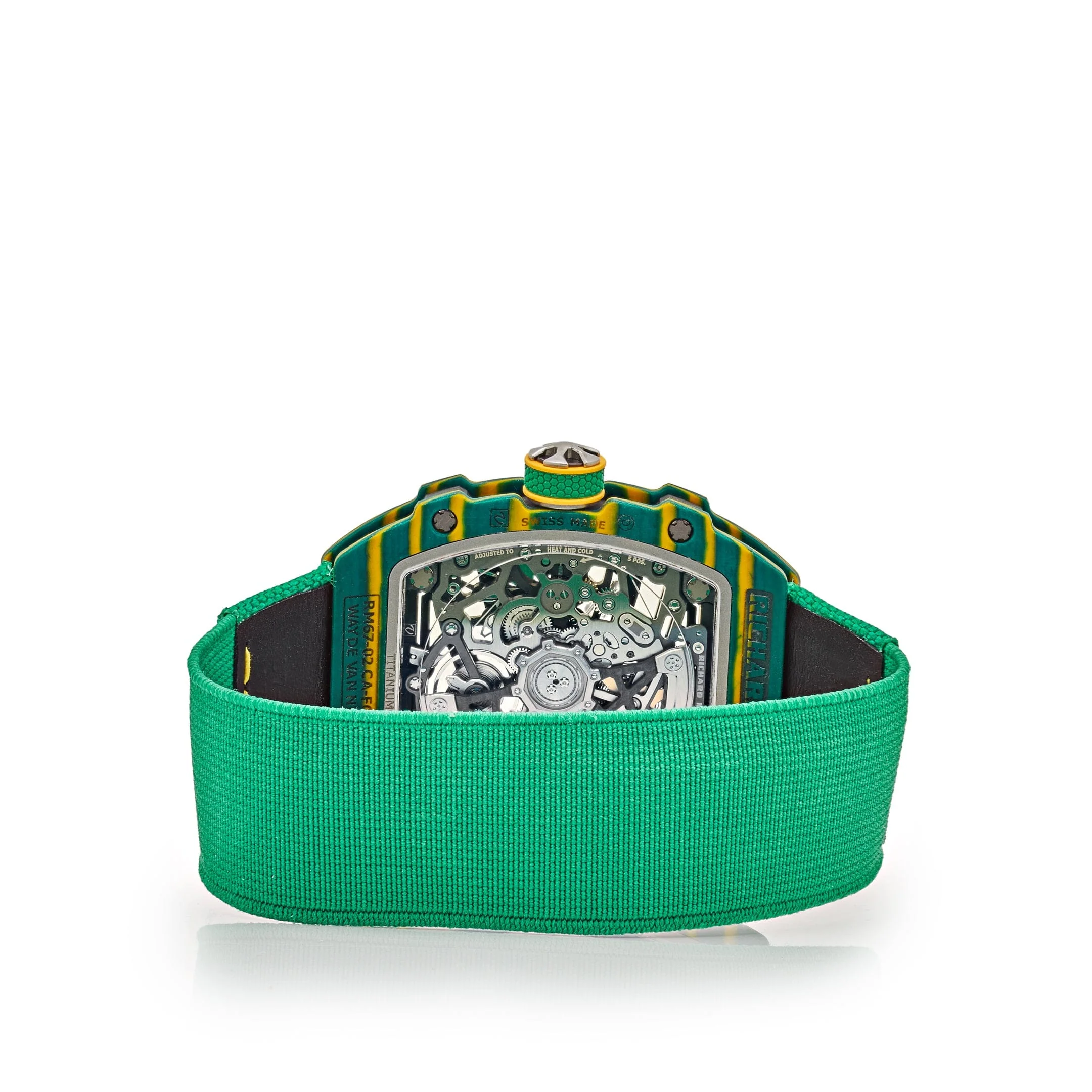 Richard Mille RM 67-02 'Wayde Van Niekerk' Green Yellow Quartz TPT