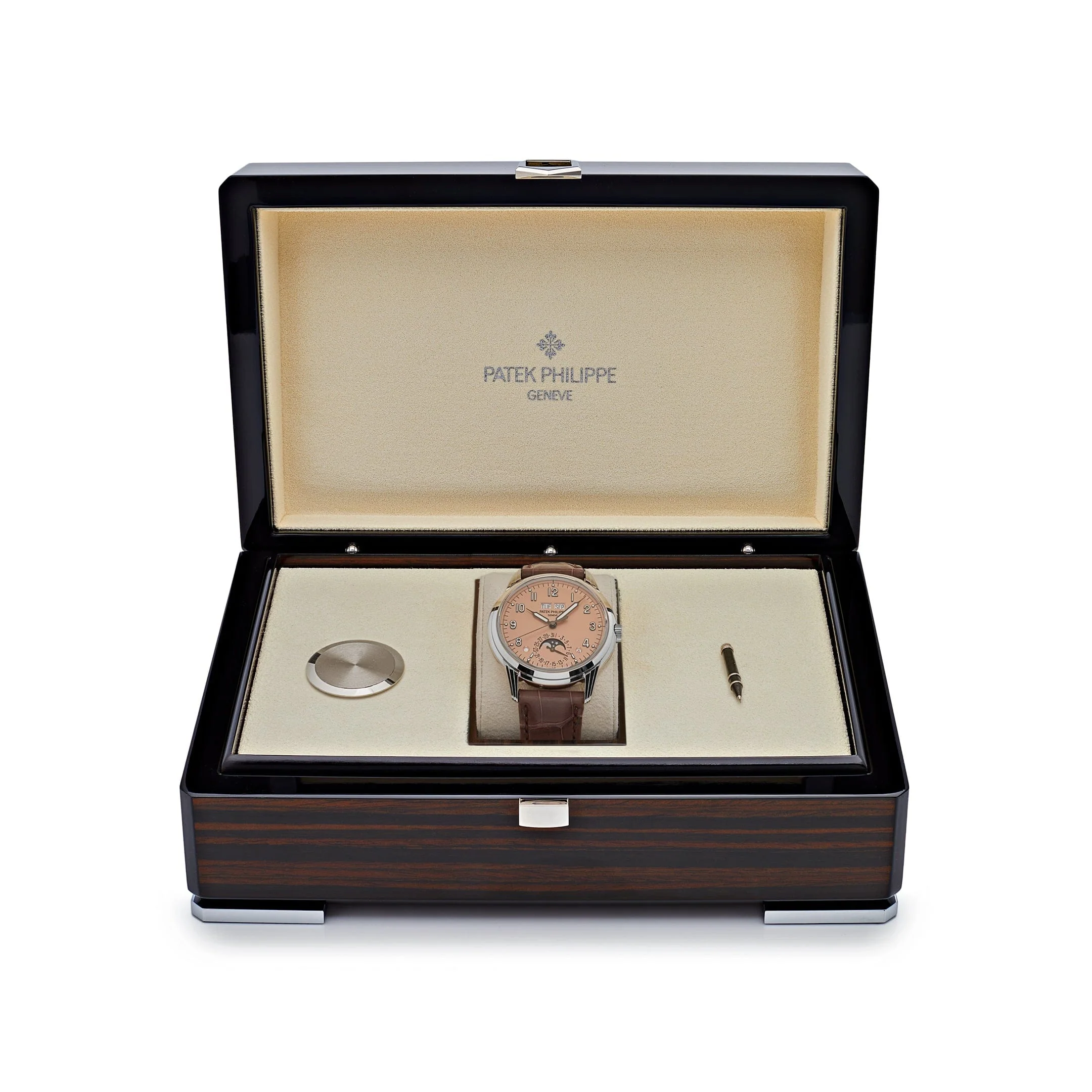 Patek Phillipe Grand Complications 5320G-011 Perpetual Calendar White Gold Salmon Dial (2024)