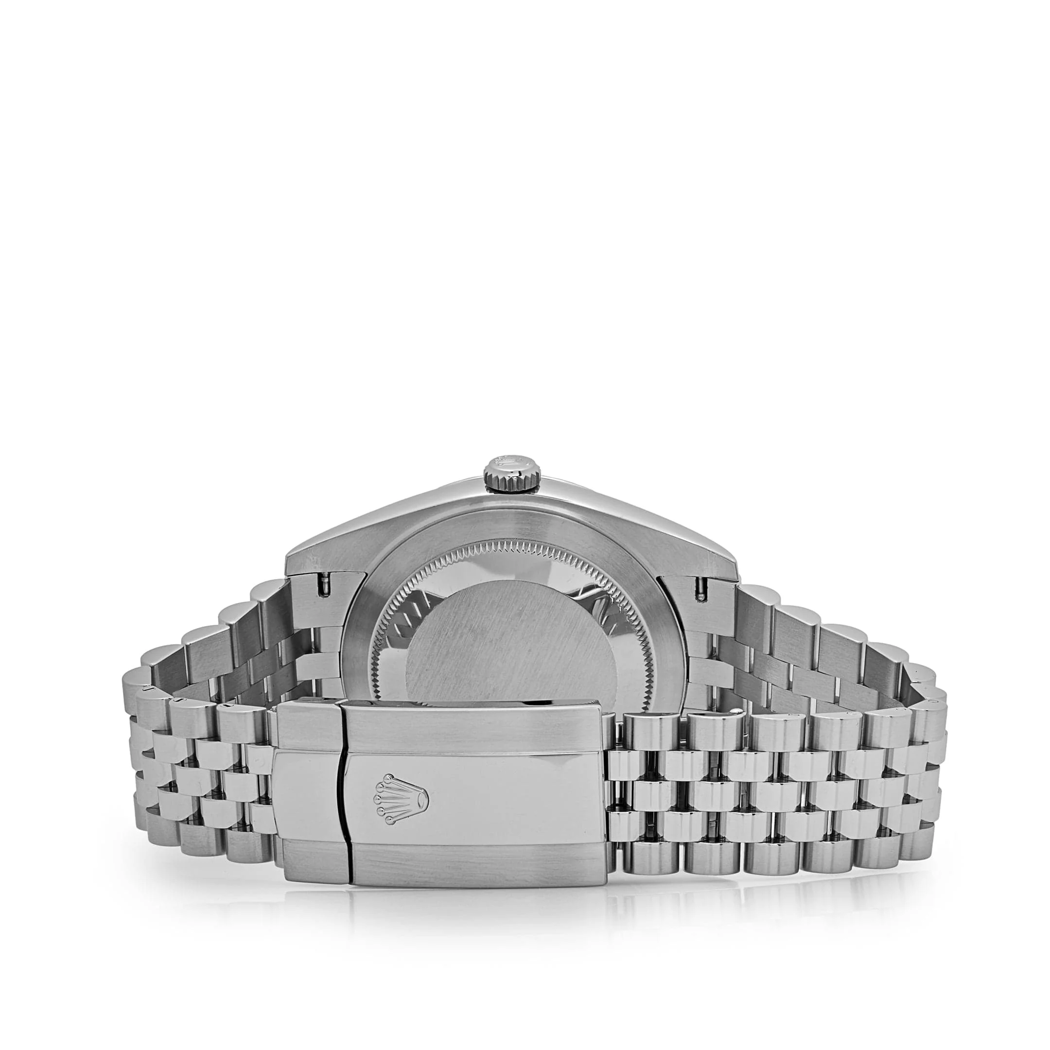 Rolex Datejust 41 126334 Stainless Steel Green Motif Dial Jubilee