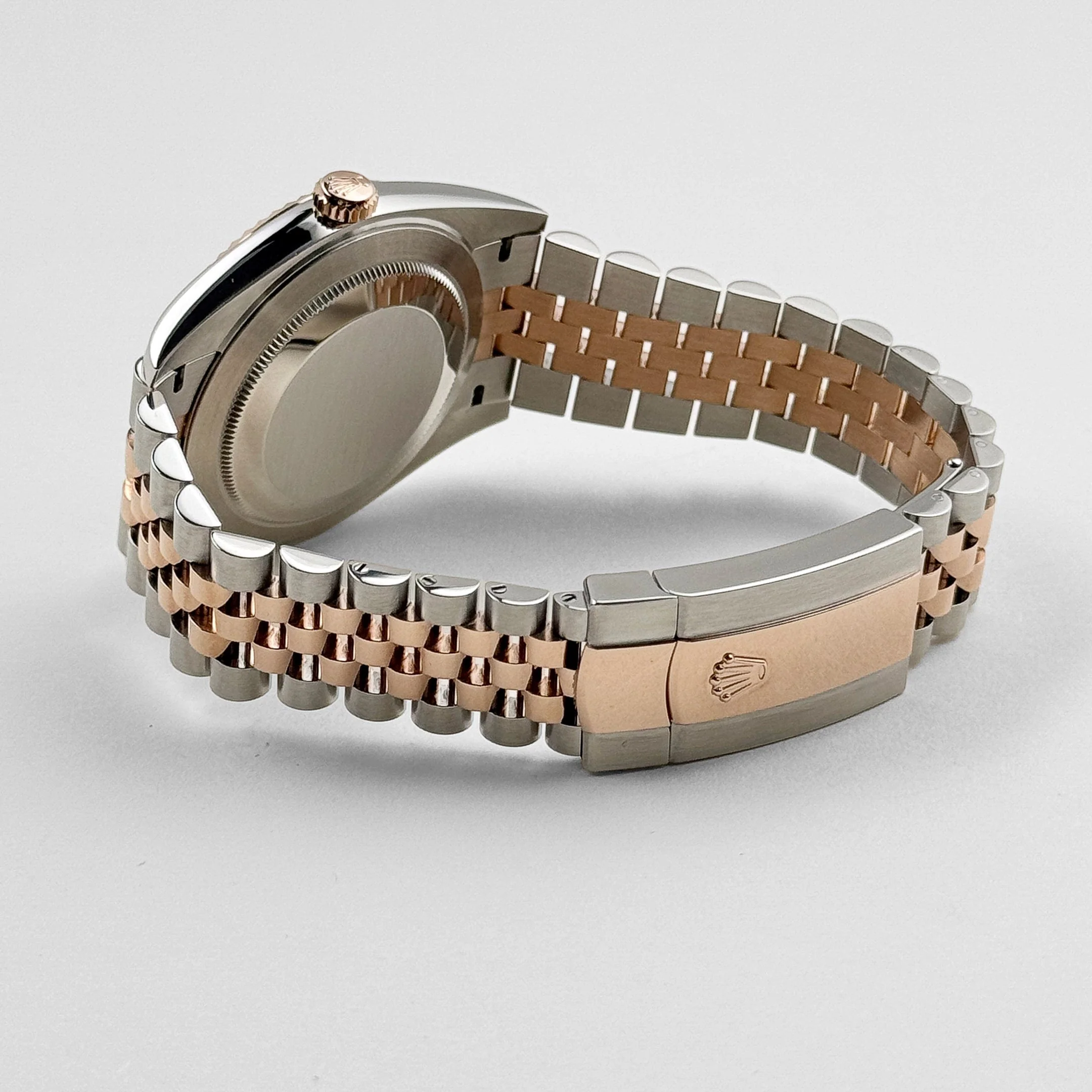 Rolex Datejust 41 126331 Rose Gold Stainless Steel Grey Motif Dial Jubilee (2024)