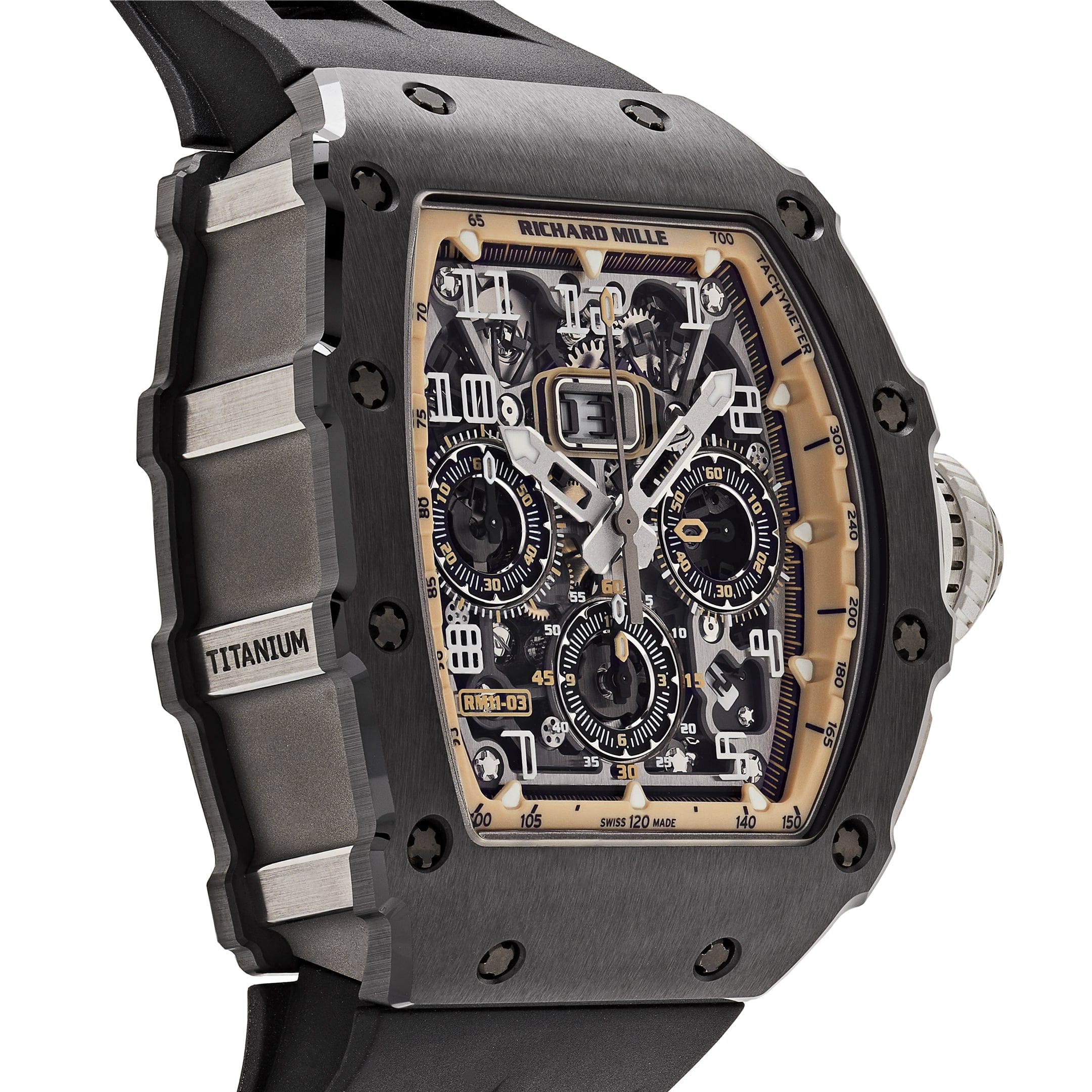Richard Mille RM 11-03 'Last Black Edition' Automatic Flyback Chronograph Black Ceramic Limited Edition of 33