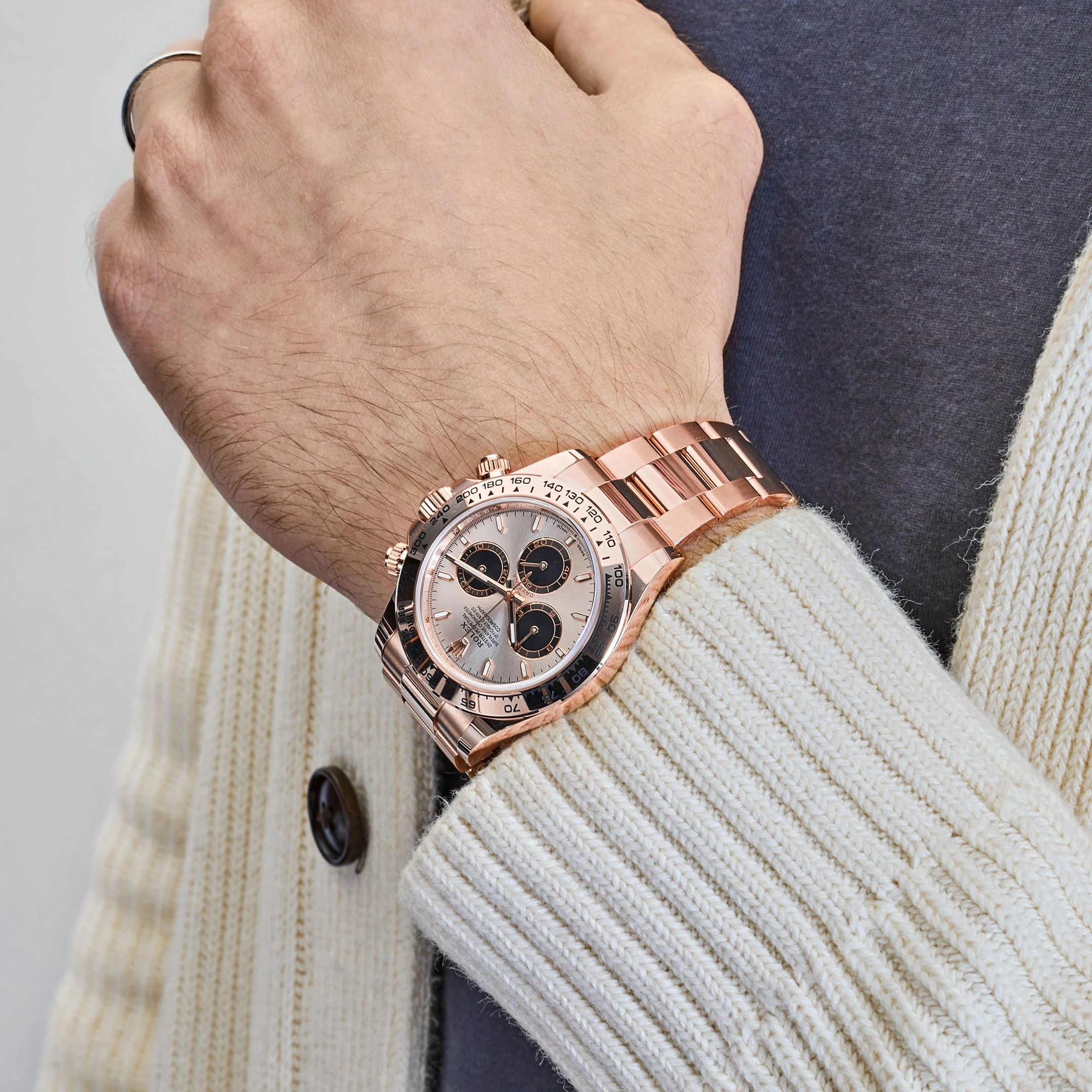 Rolex Daytona 126505 Rose Gold Sundust Dial (2025)