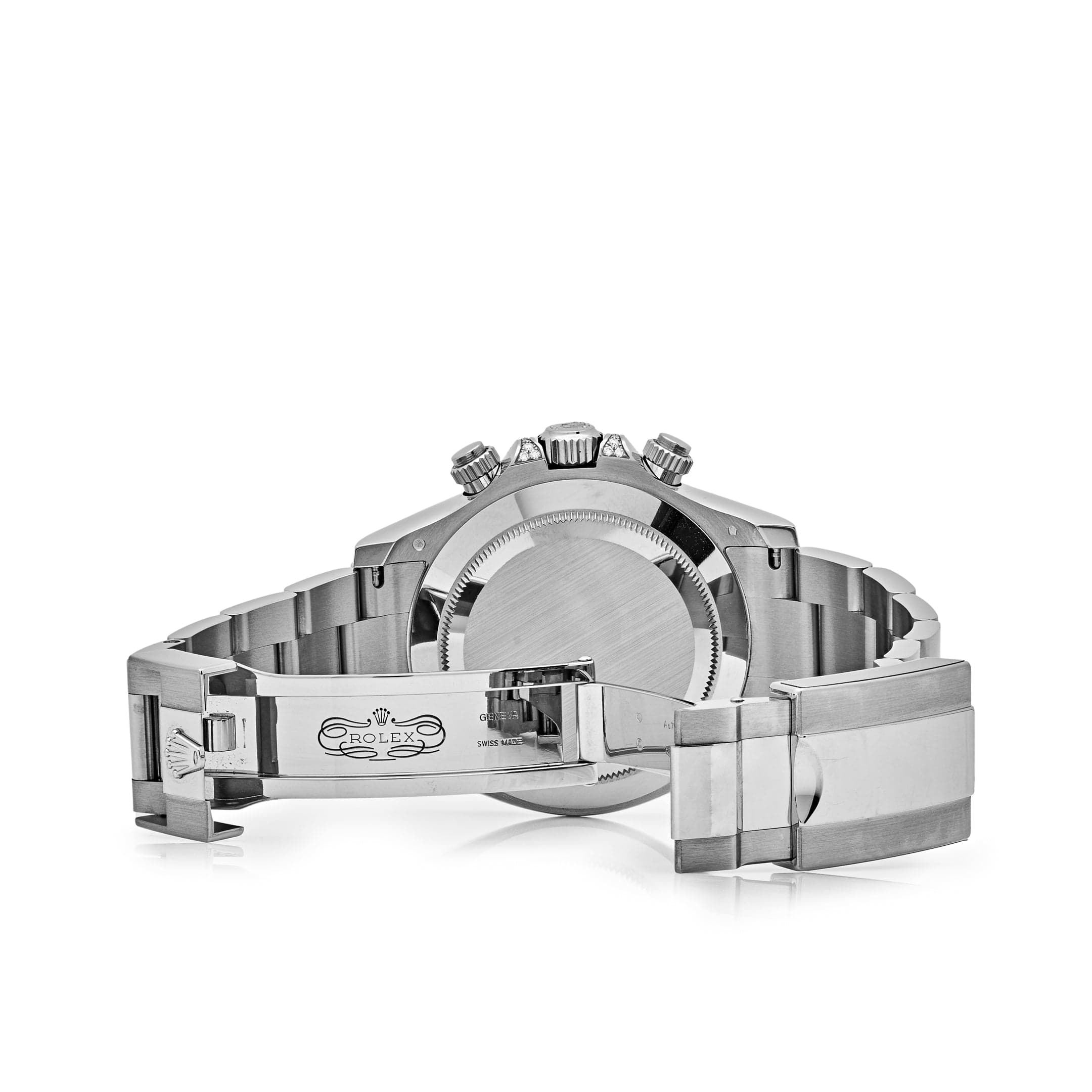 Rolex Daytona 116599RBOW 'Rainbow' White Gold Black Dial Sapphire Bezel