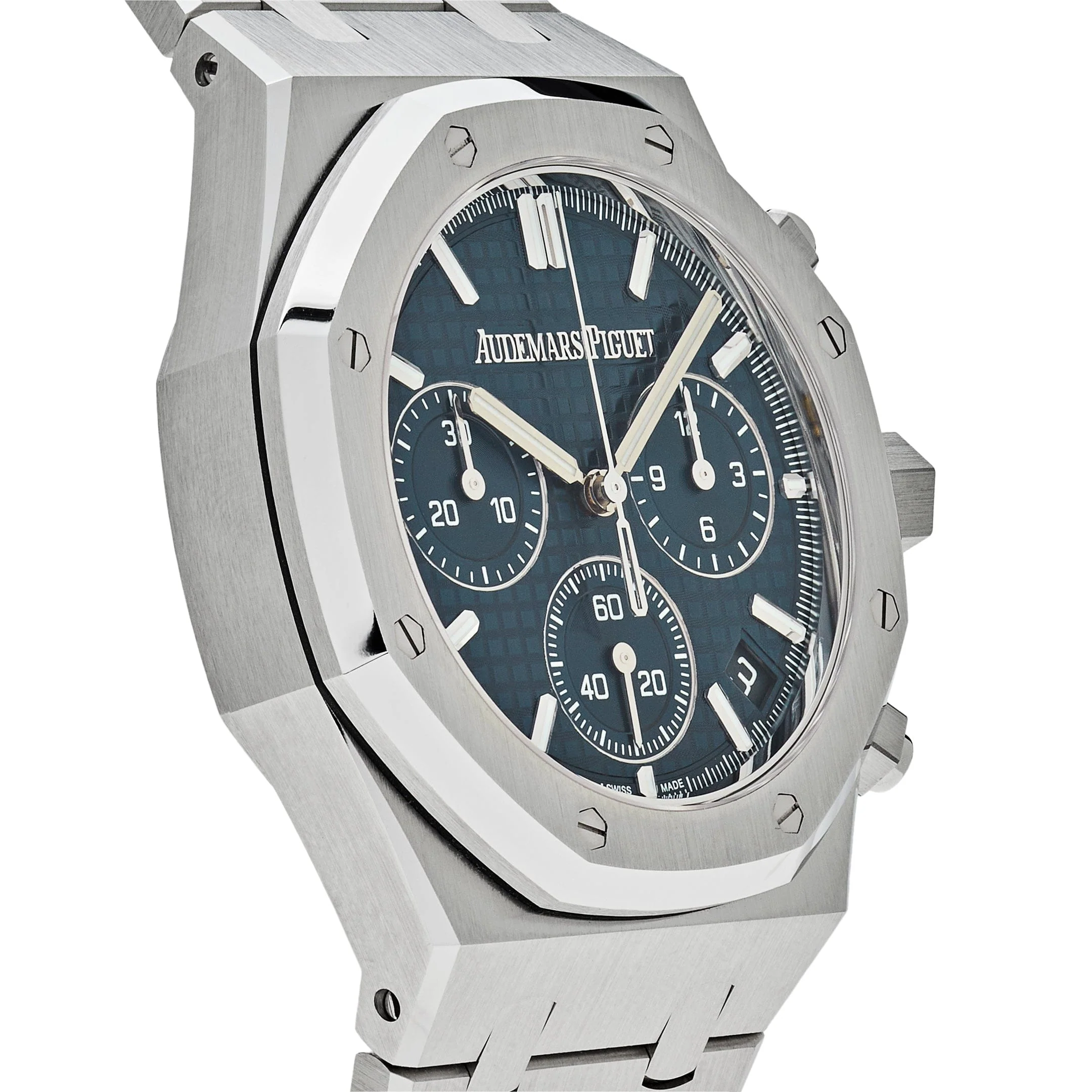 Audemars Piguet Royal Oak 26240ST.OO.1320ST.05 Selfwinding Chronograph Steel Blue Dial (2023)
