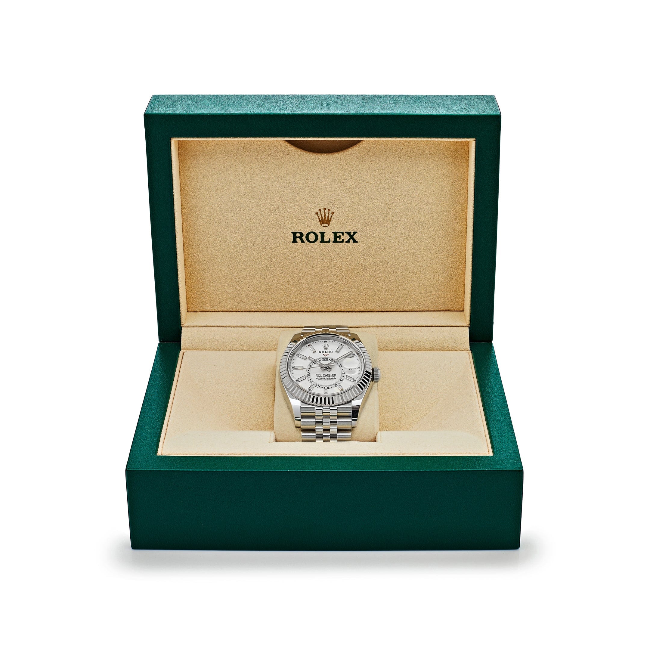 Rolex Sky-Dweller 336934 Stainless Steel White Dial Jubilee (2024)