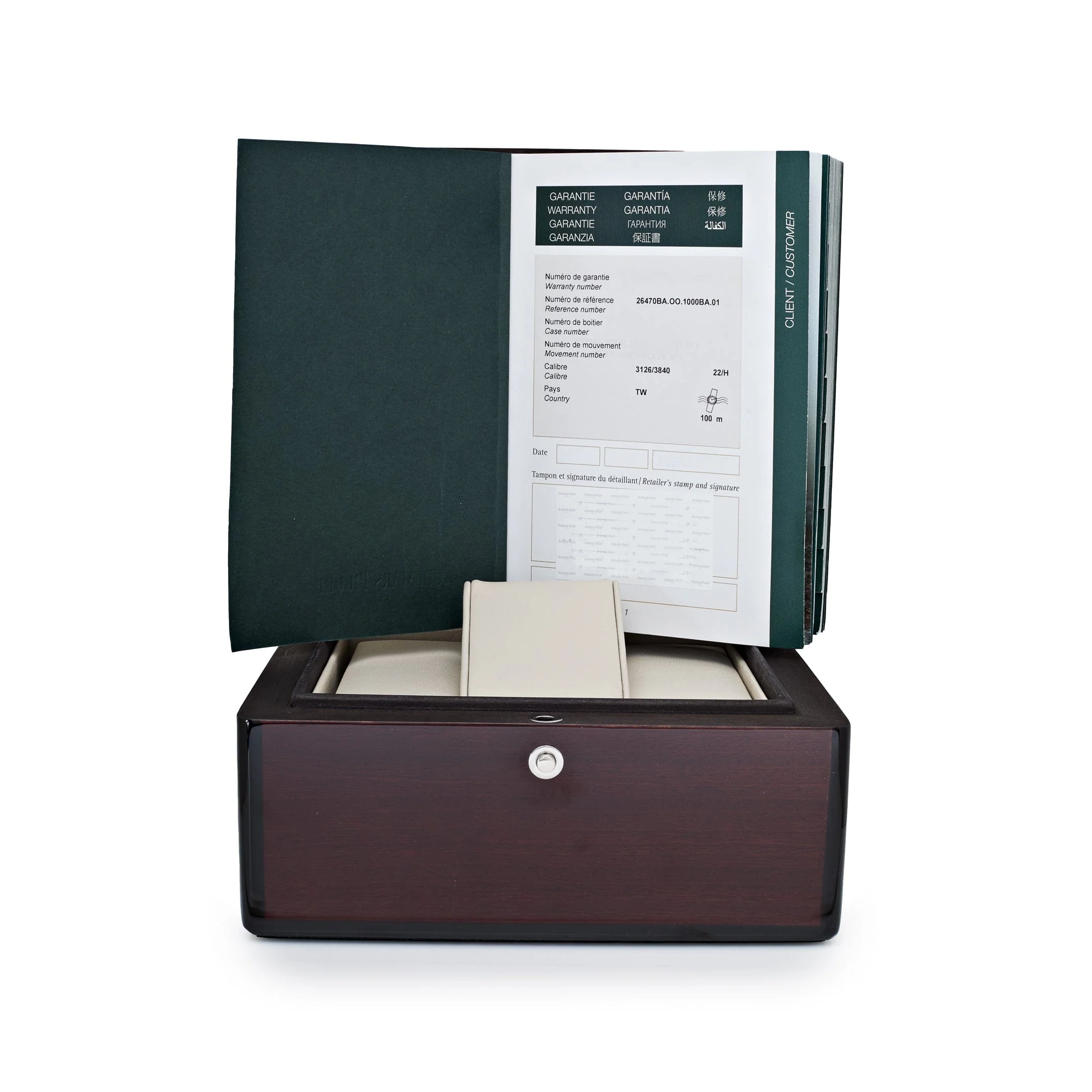 Audemars Piguet Royal Oak Offshore Chronograph 26470BA.OO.1000BA.01 Yellow Gold Blue Dial