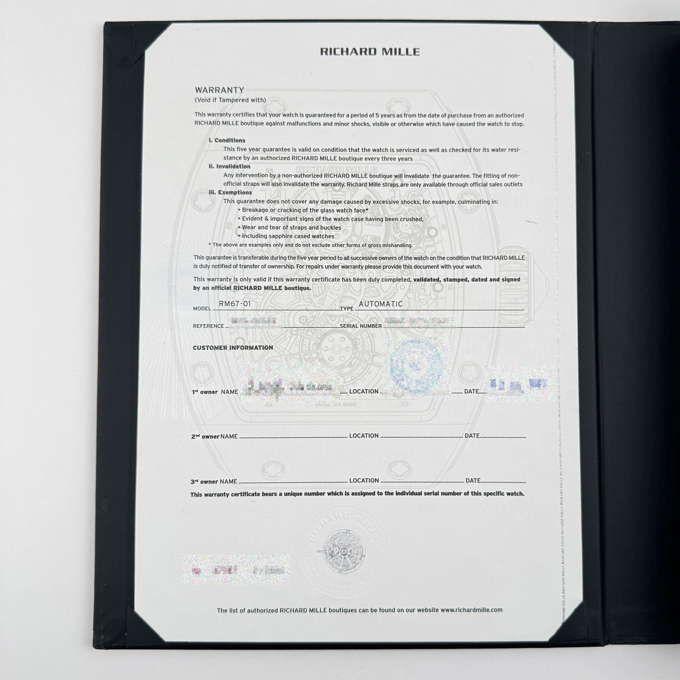 Richard Mille RM 67-01 Extra Flat Titanium (2021)