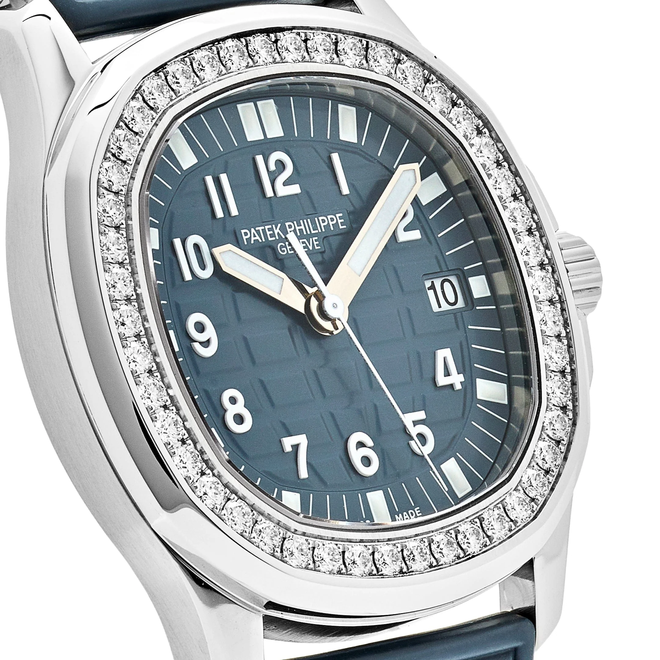 Patek Philippe Aquanaut Luce 5067A-025 'Ladies' Stainless Steel Blue Dial