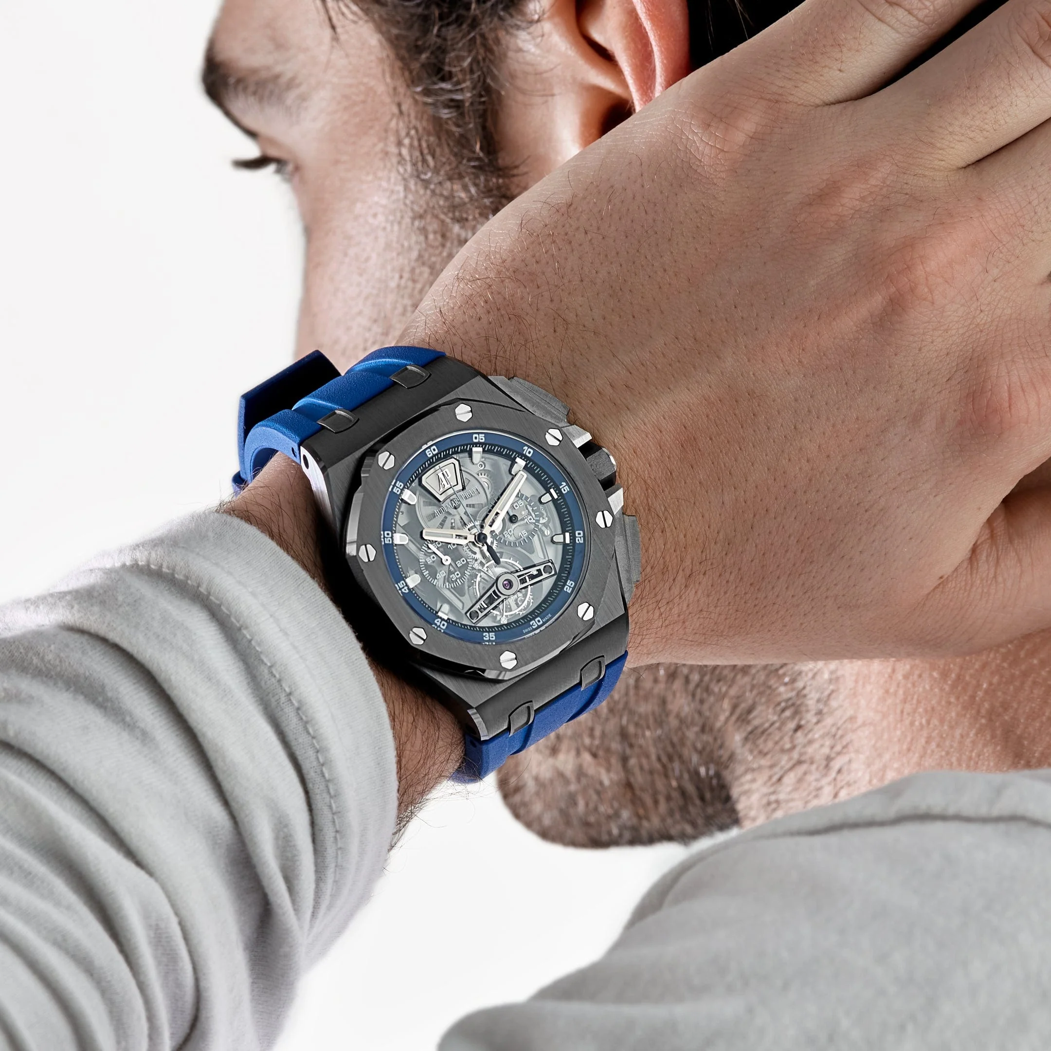 Audemars Piguet Royal Oak Offshore 26407CE.OO.A030CA.01 Tourbillon Chronograph Black Ceramic Openworked Dial Limited Edition of 20 (2019)