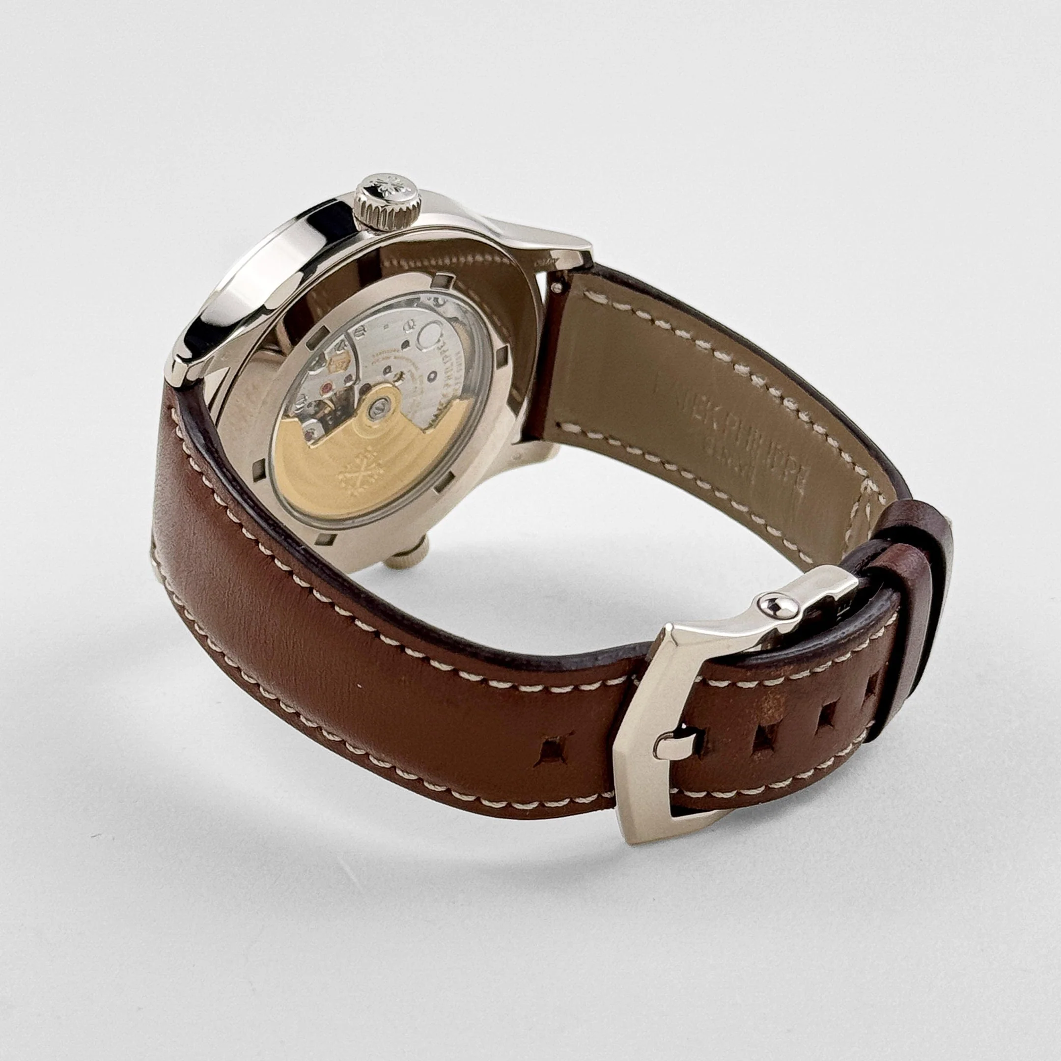 Patek Philippe Calatrava 5524G-001 'Pilot' Travel Time White Gold Blue Dial (2015)