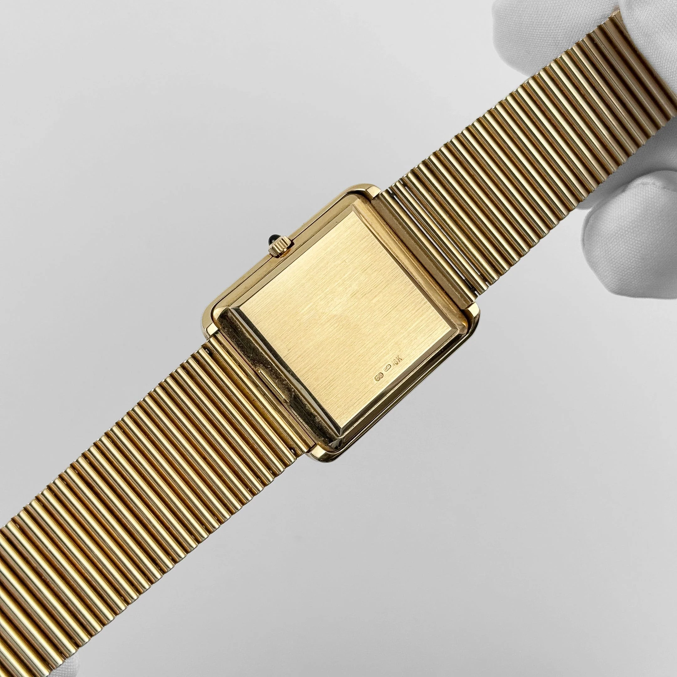 Patek Philippe Gondolo 3649-1 Yellow Gold Black Onyx Dial