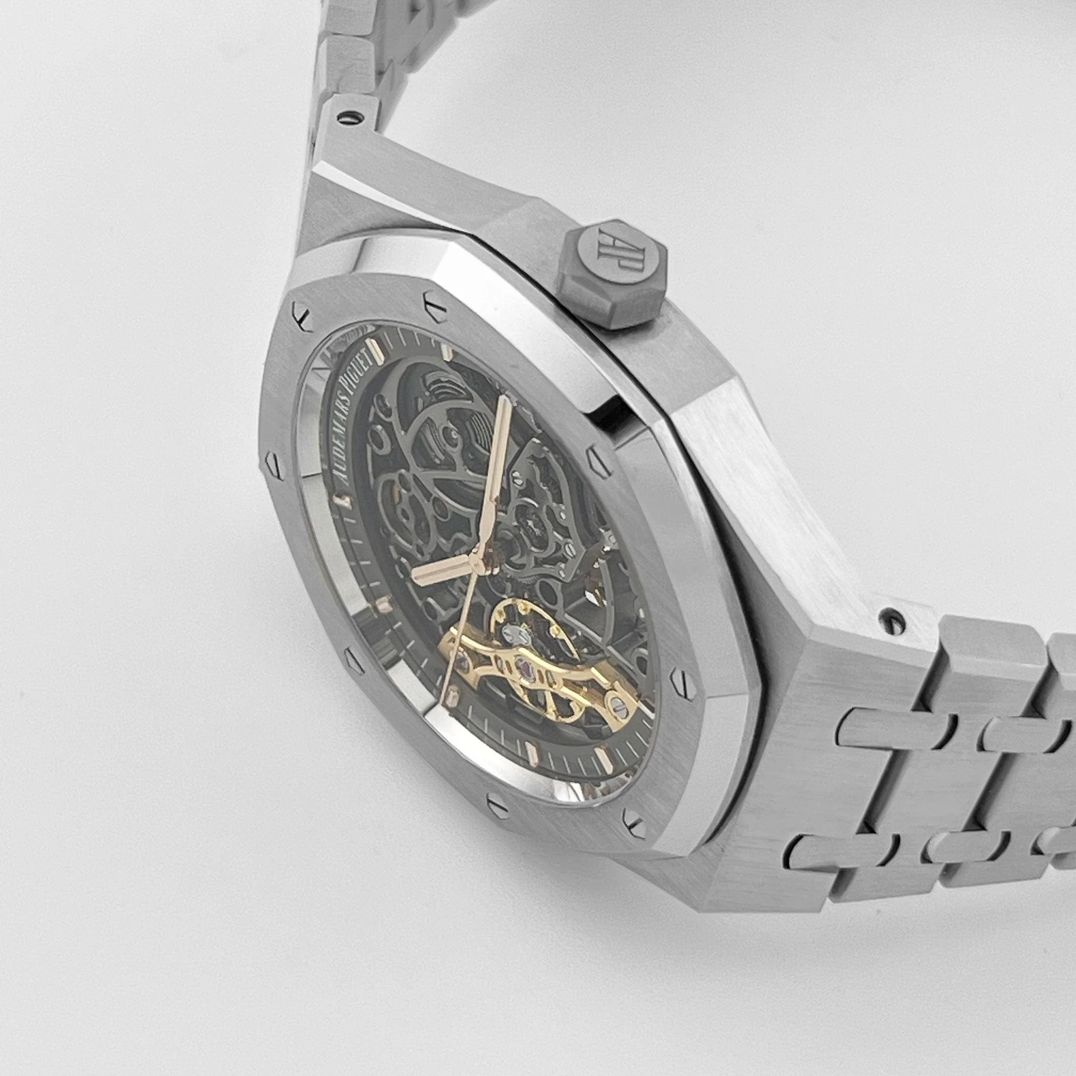 Audemars Piguet Royal Oak 15407ST.OO.1220ST.01 Double Balance Wheel Stainless Steel Openworked Dial (2024)