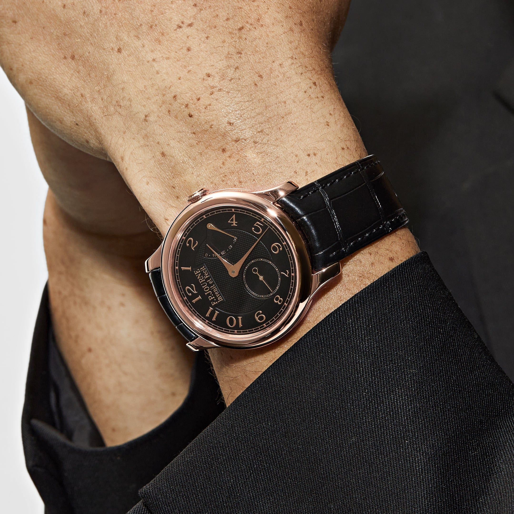 F.P.Journe Chronomètre Souverain Boutique Edition Rose Gold Black Dial