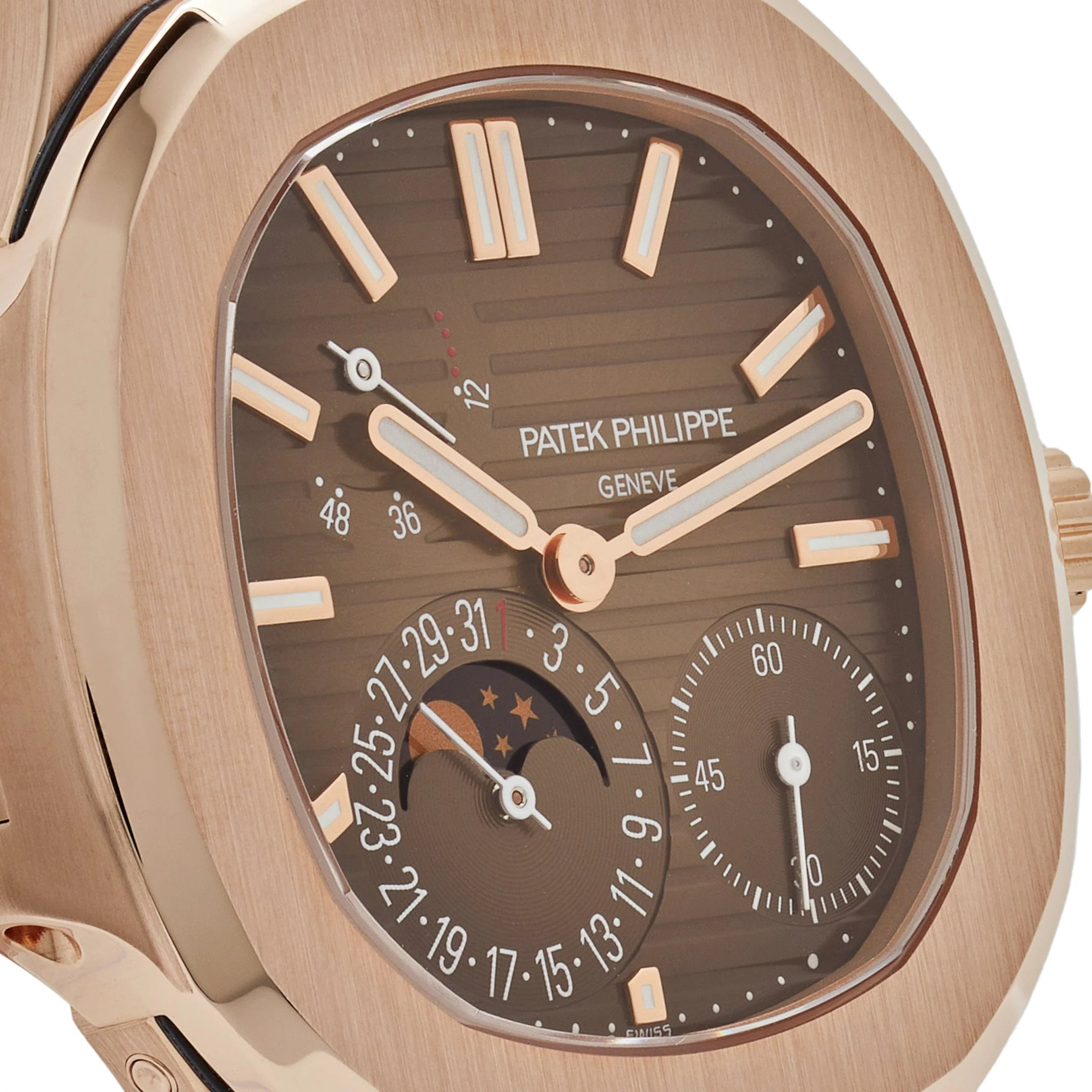 Patek Philippe Nautilus 5712/1R-001 Moon Phases Rose Gold