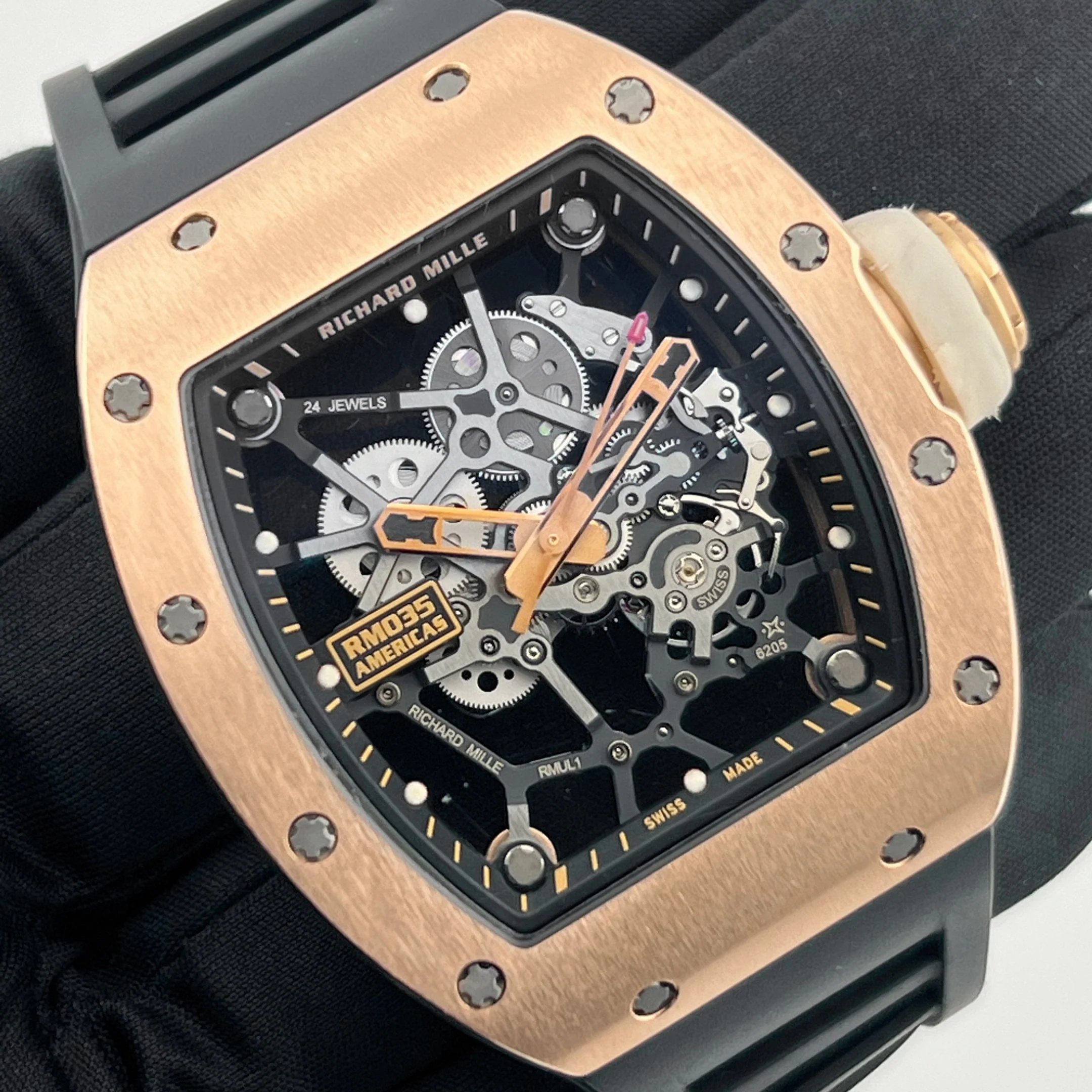 Richard Mille RM 035 Americas 2 Rose Gold Toro Skeleton Limited Edition of 50 (2018)