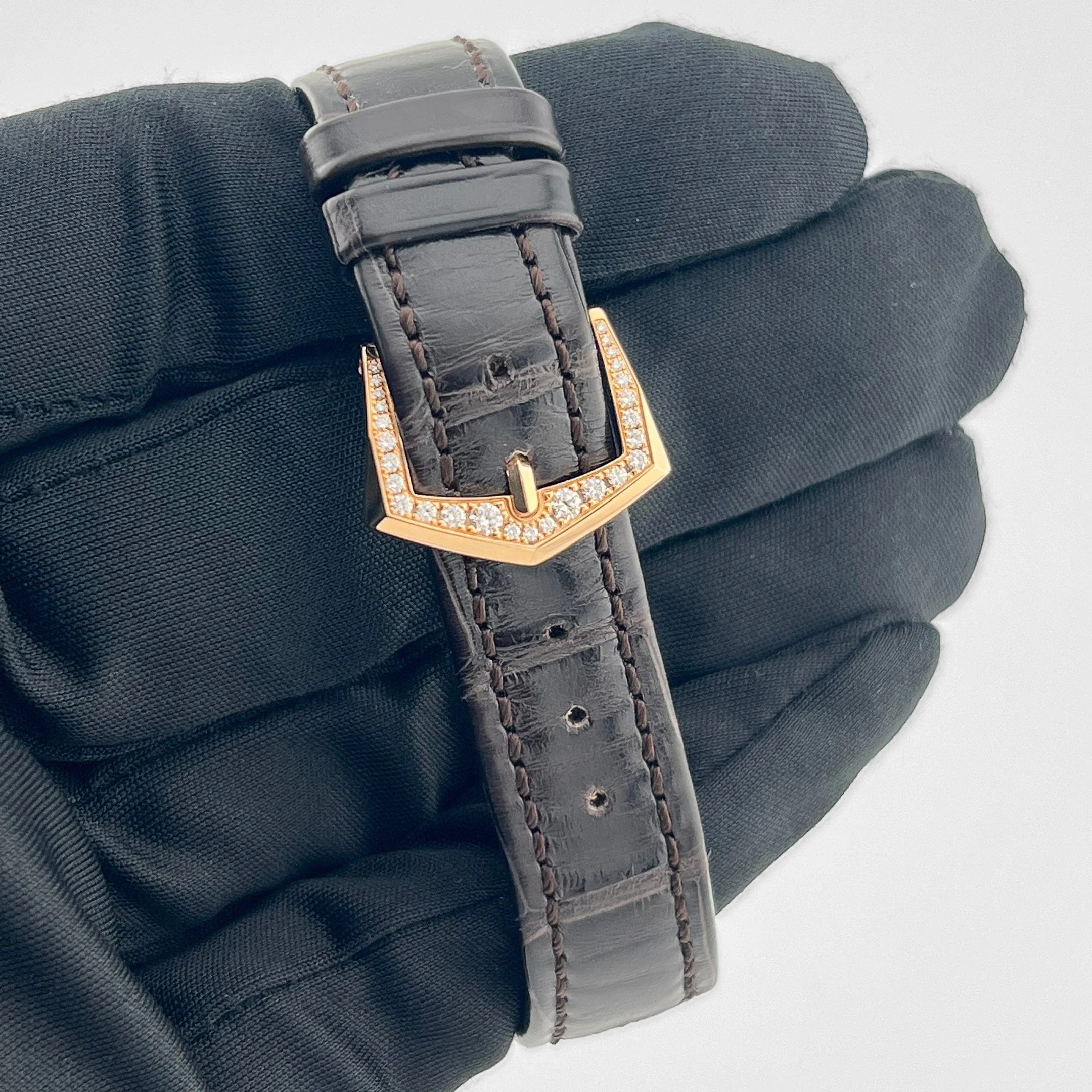 Patek Philippe Complications 7130R-013 Rose Gold White Dial Diamond Bezel (2022)