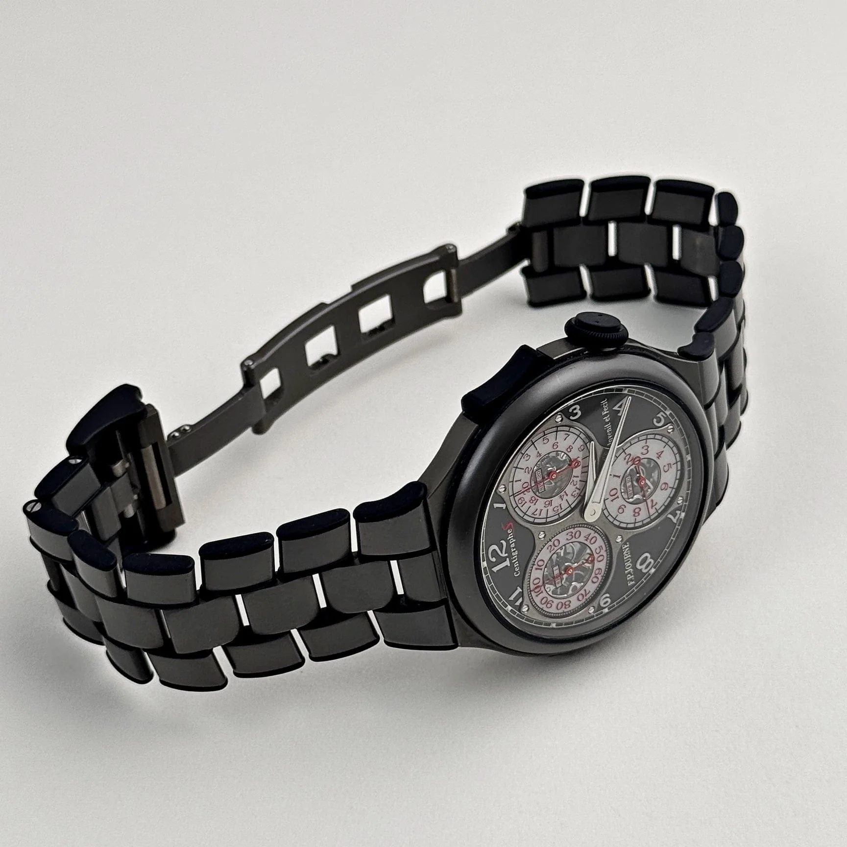 F.P.Journe Linesport Centigraphe Grey Dial Titanium