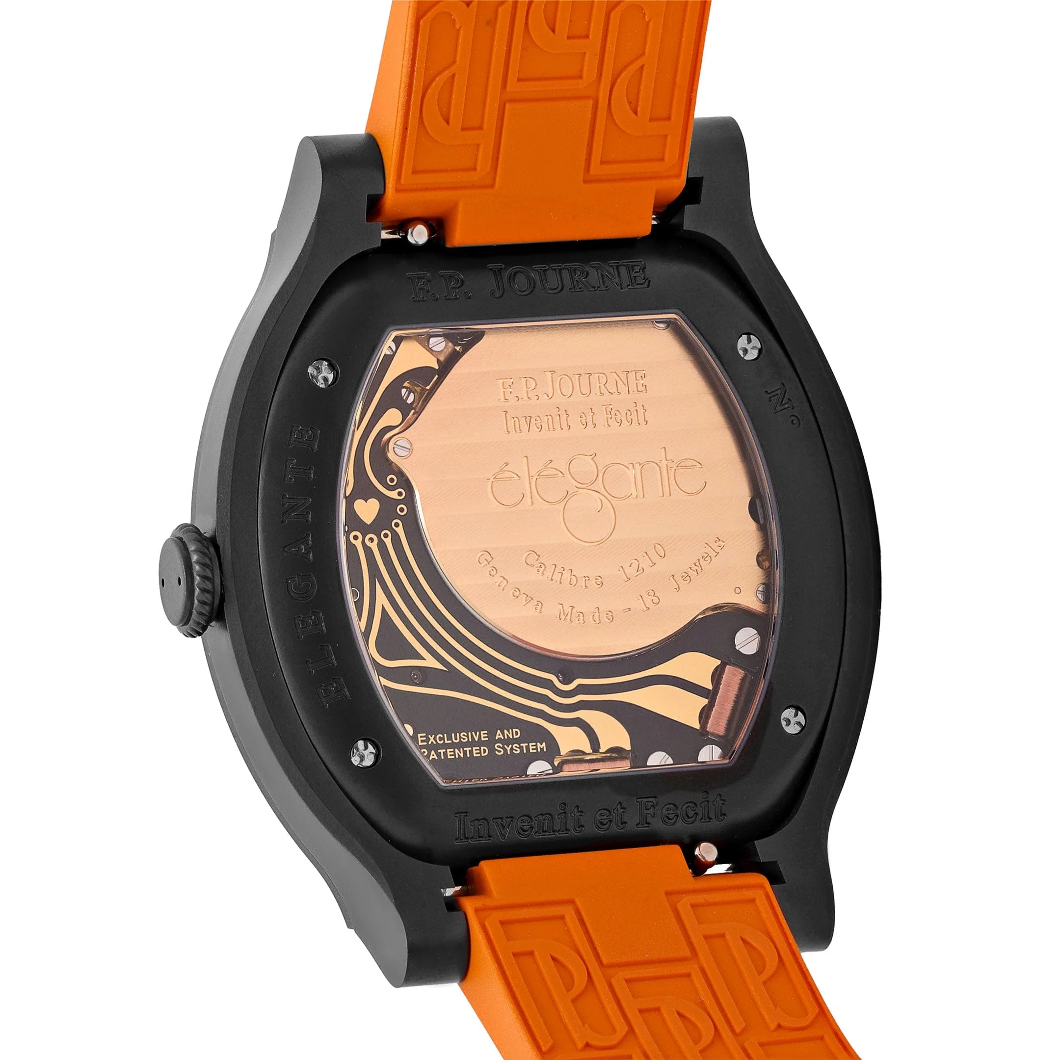 F.P.Journe Élégante 48 Ref. ELHT 'Gino's Dream' Titalyt Luminescent Black Dial Rainbow Bezel (2025)