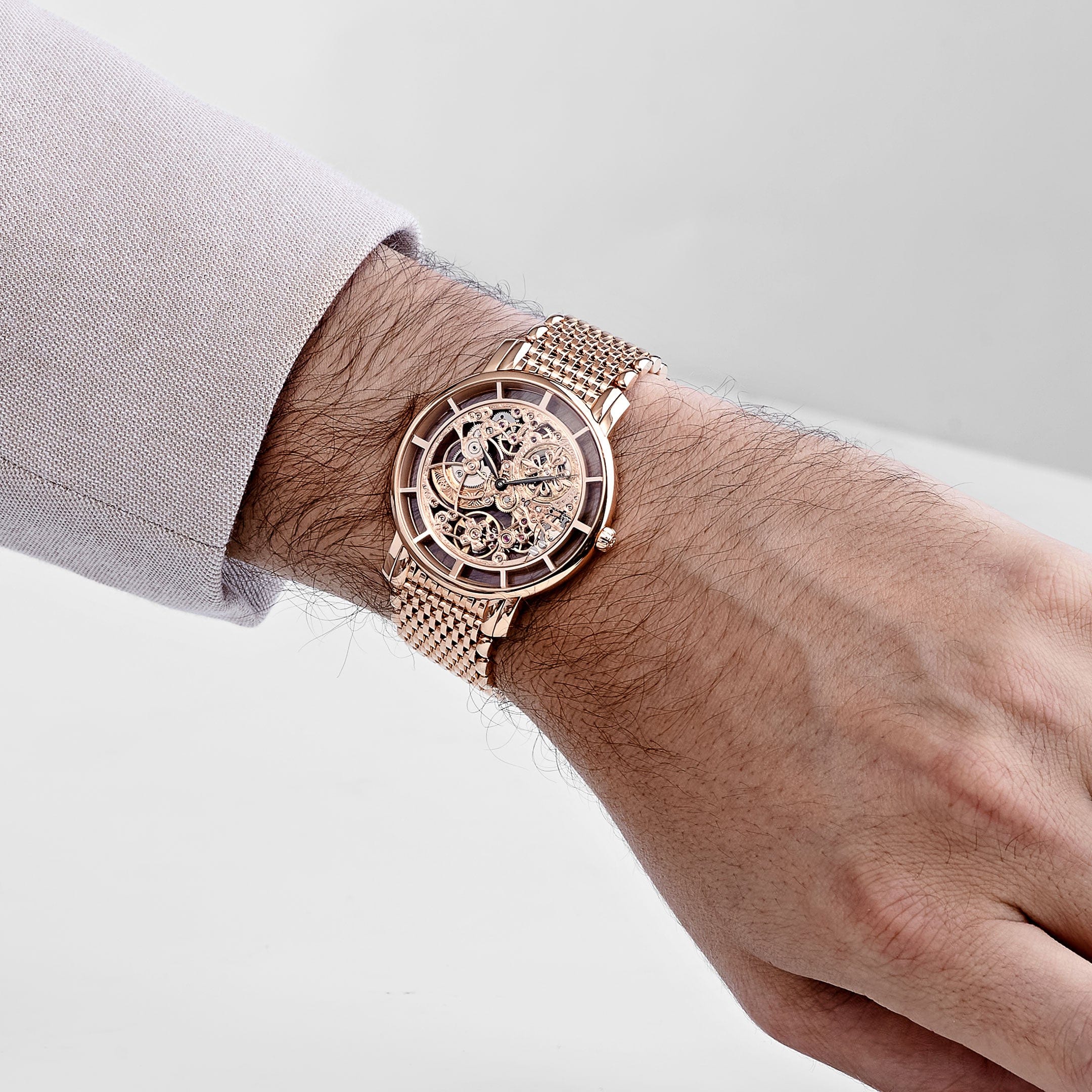 Patek Philippe Complications 5180/1R-001 Rose Gold Skeleton Dial