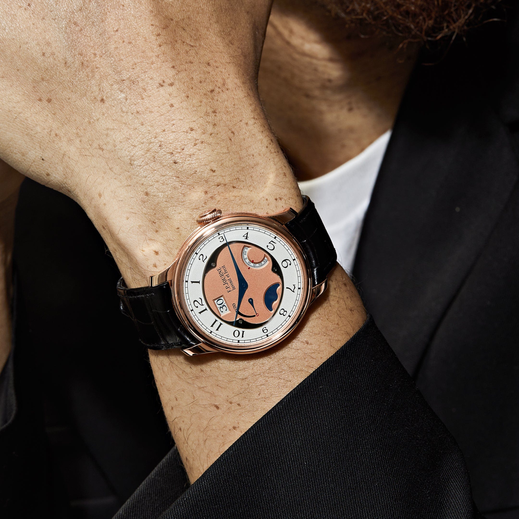 F.P.Journe Octa Divine Rose Gold Rose Dial