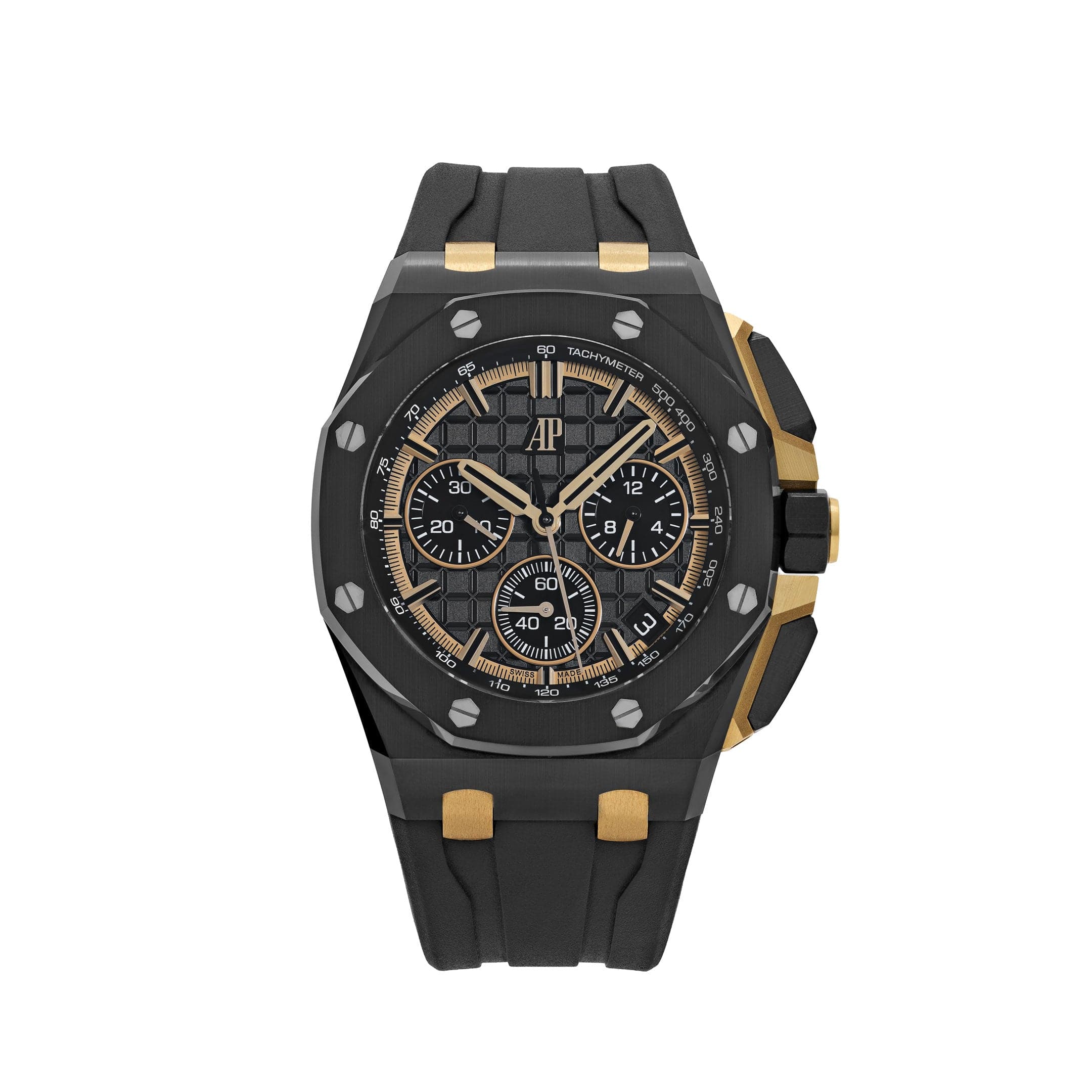 Audemars Piguet Royal Oak Offshore 26420CE.OO.A127CR.01 Chronograph Black Ceramic Yellow Gold Black Dial (2024)