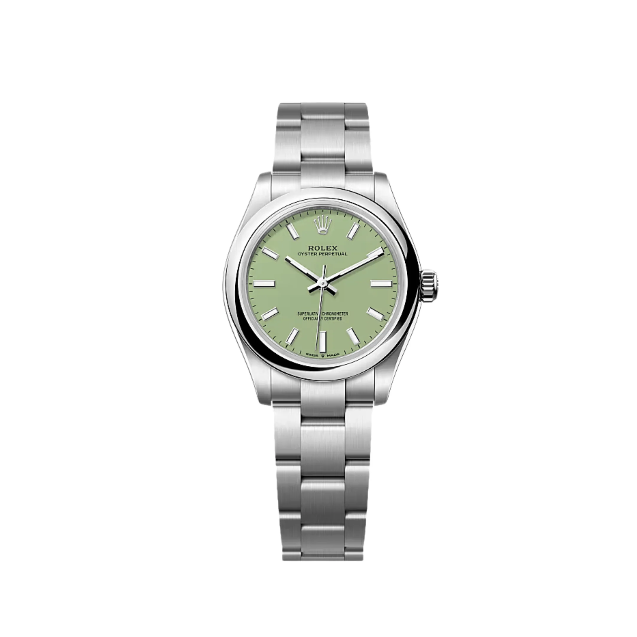 Rolex Oyster Perpetual 31 277200 'Ladies' Stainless Steel Pistachio Dial (2025)