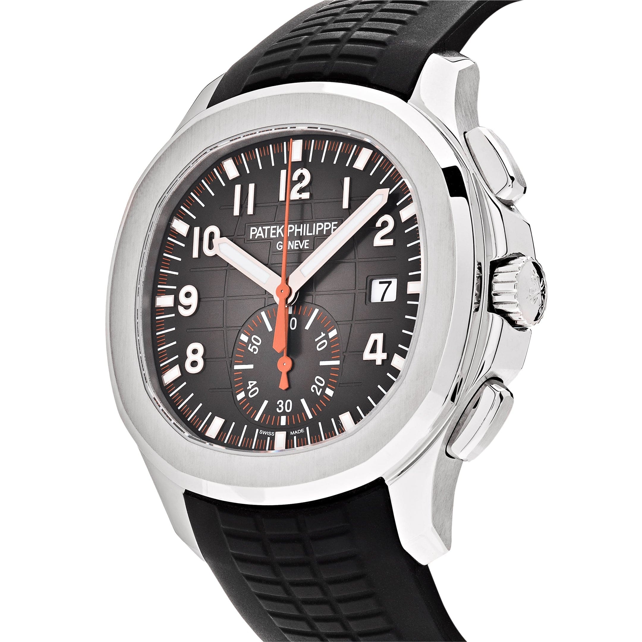 Patek Philippe Aquanaut Chronograph 5968A-001 Stainless Steel Black Dial (2025)