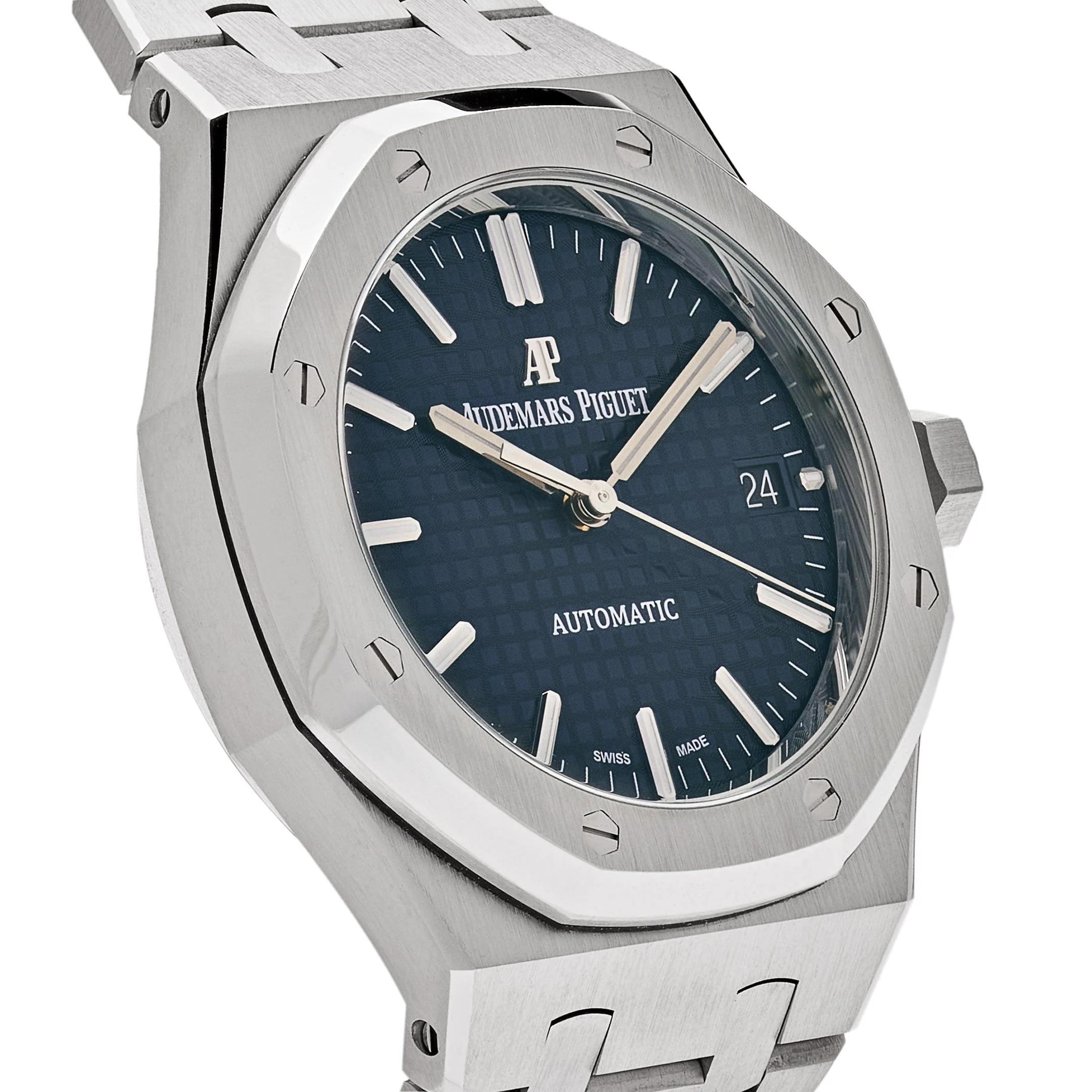 Audemars Piguet Royal Oak 15450ST.OO.1256ST.03 Stainless Steel Blue Dial (2017)