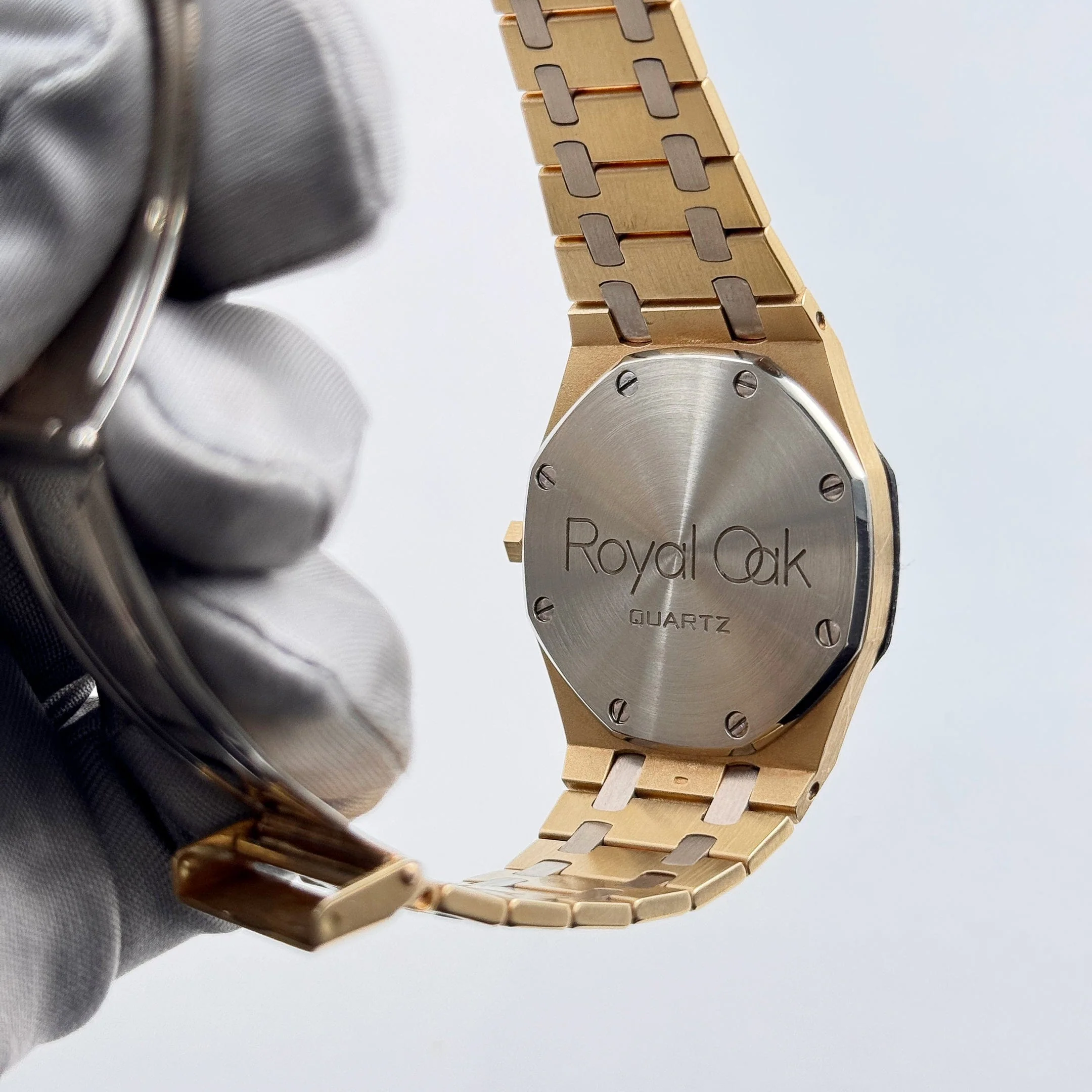 Audemars Piguet Royal Oak 6023AC Yellow Gold White Gold Diamond Dial Quartz