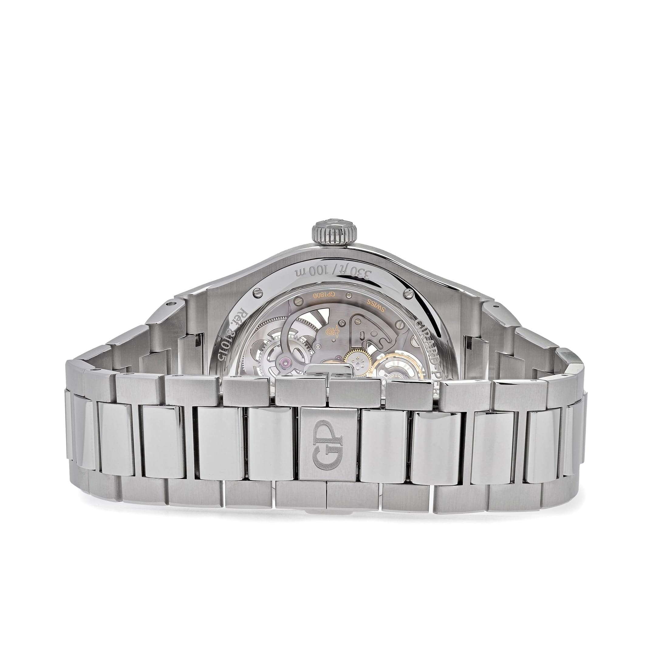 Girard Perregaux Laureato Skeleton 81015-11-001-11A Stainless Steel