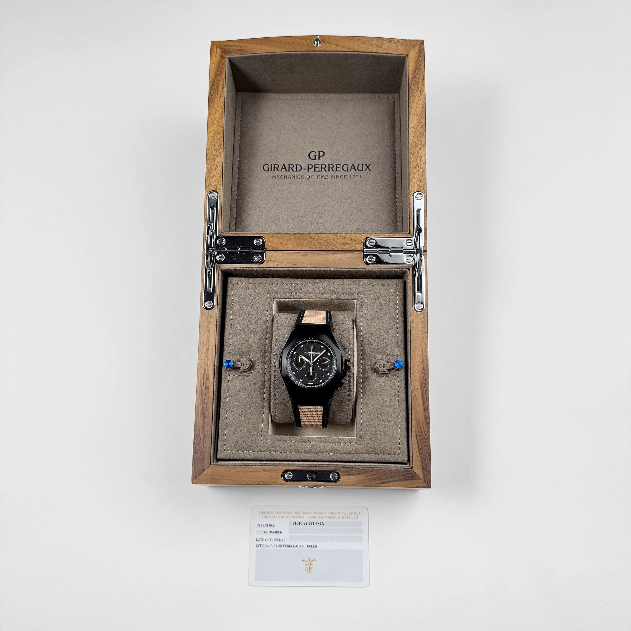 Girard Perregaux Laureato Absolute Gold Fever 81060-21-492-FH3A Titanium PVD