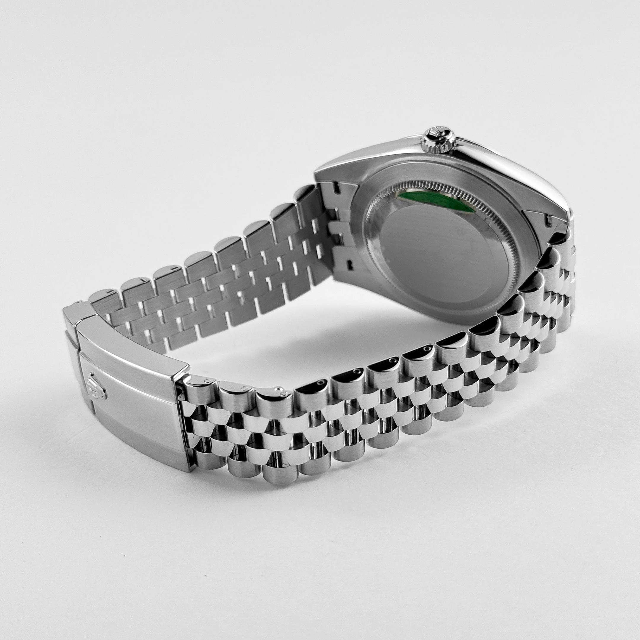 Rolex Datejust 41 126300 Stainless Steel Green Dial Jubilee (2023)