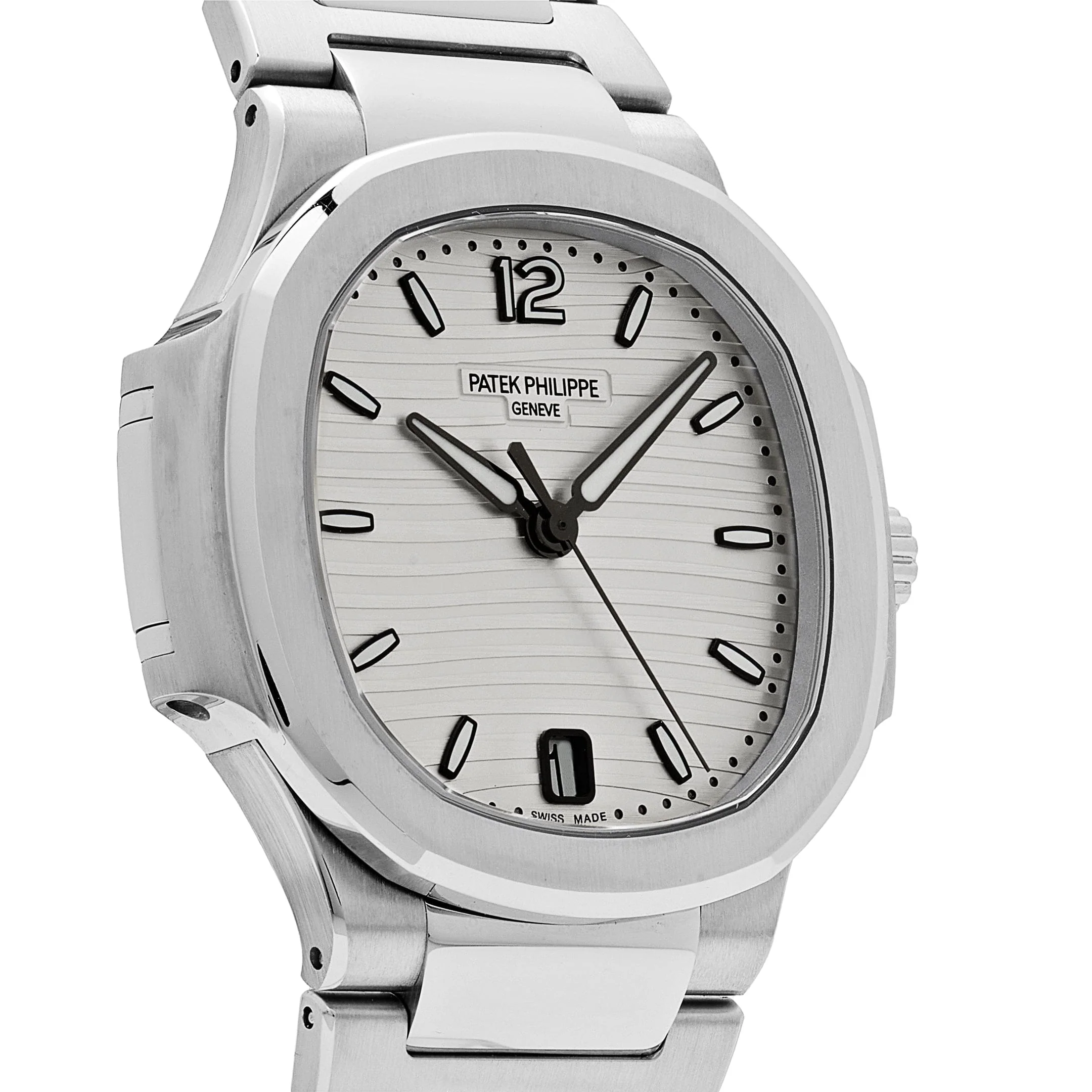 Patek Philippe Nautilus 7118/1A-010 Stainless Steel Silvery Opaline Dial (2019)