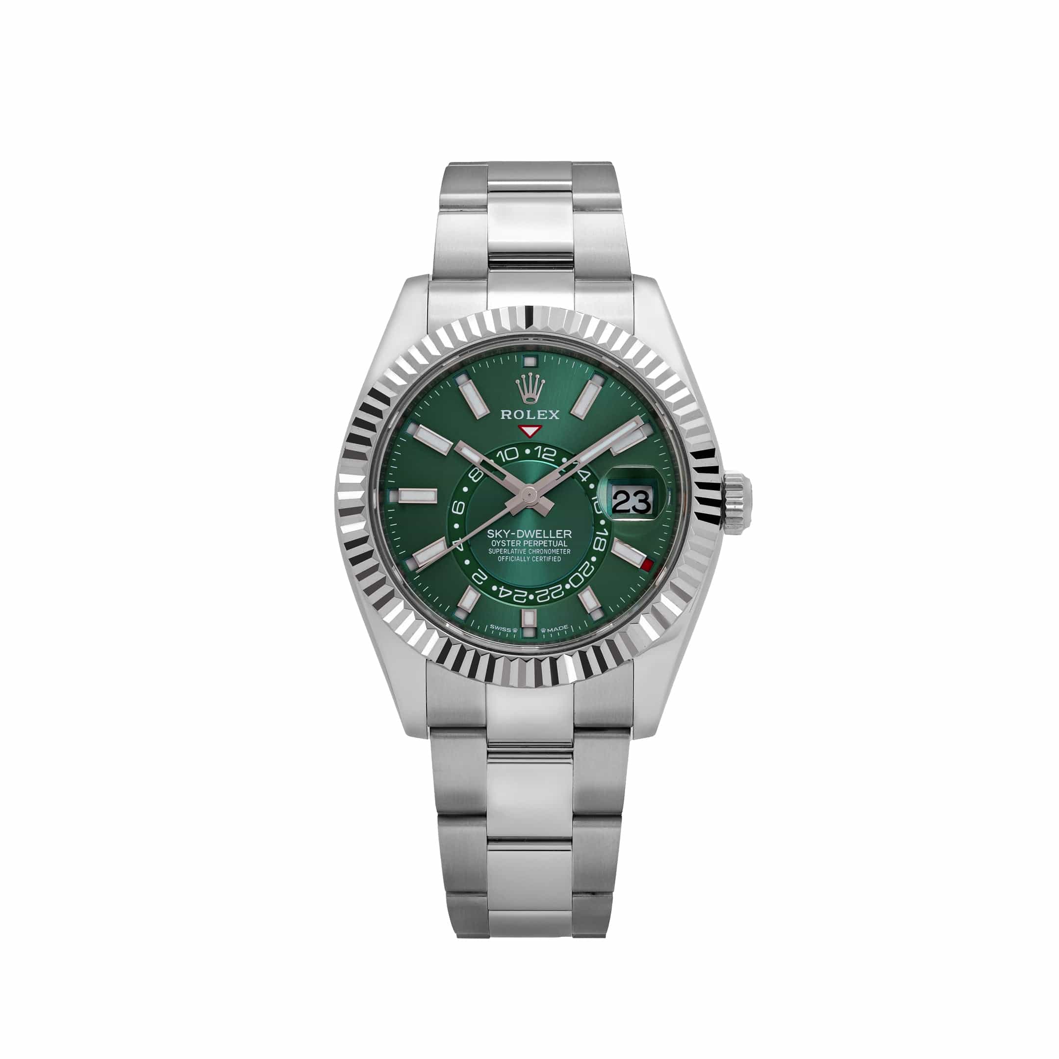 Rolex Sky-Dweller 336934 Stainless Steel Green Dial Oyster (2025)