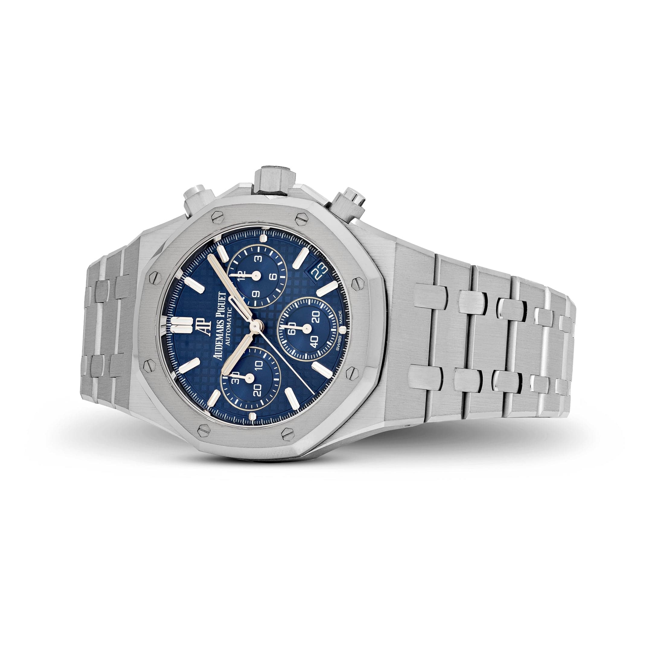Audemars Piguet Royal Oak 26239BC.OO.1220BC.01 Chronograph White Gold Blue Dial Limited Edition of 222