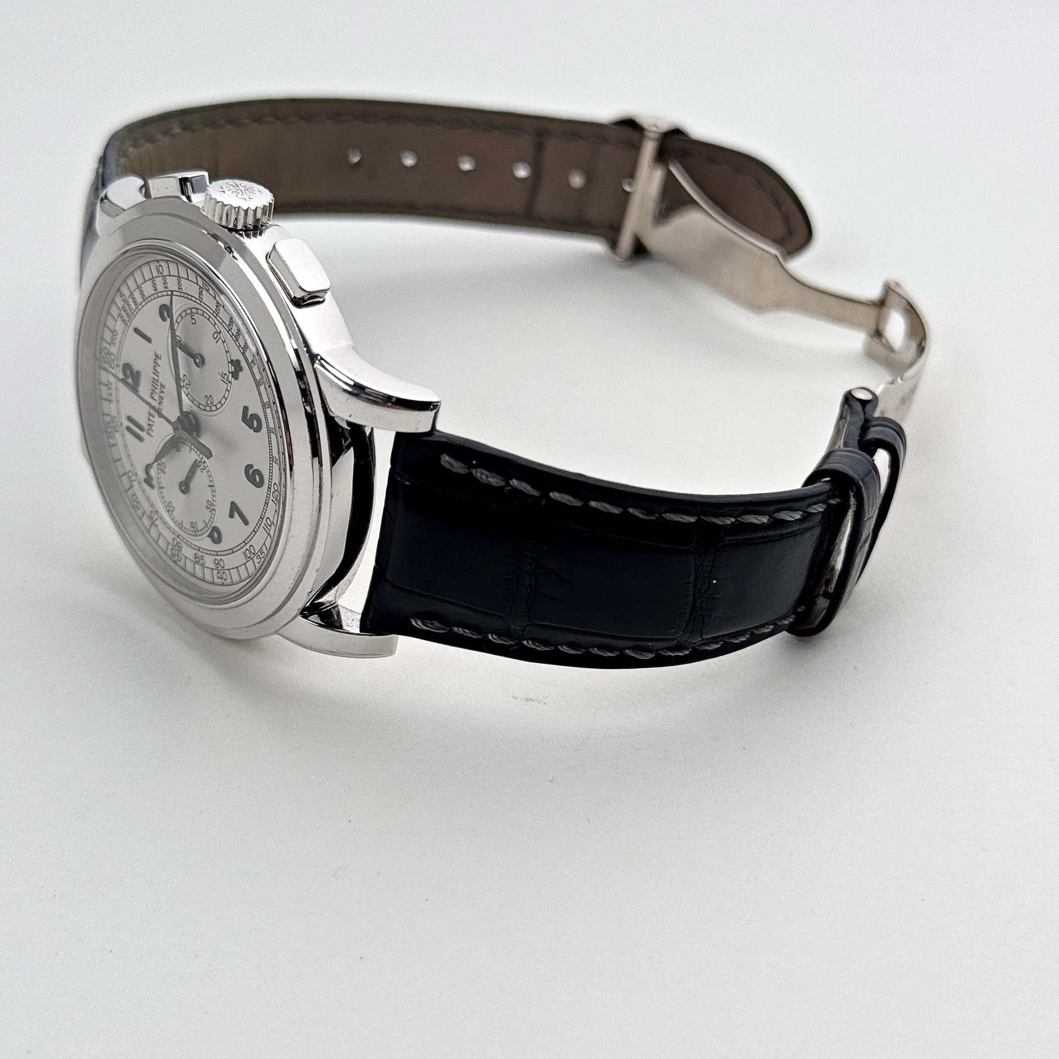 Patek Philippe Complications 5070G-001 Chronograph White Gold Silver Dial (2007)