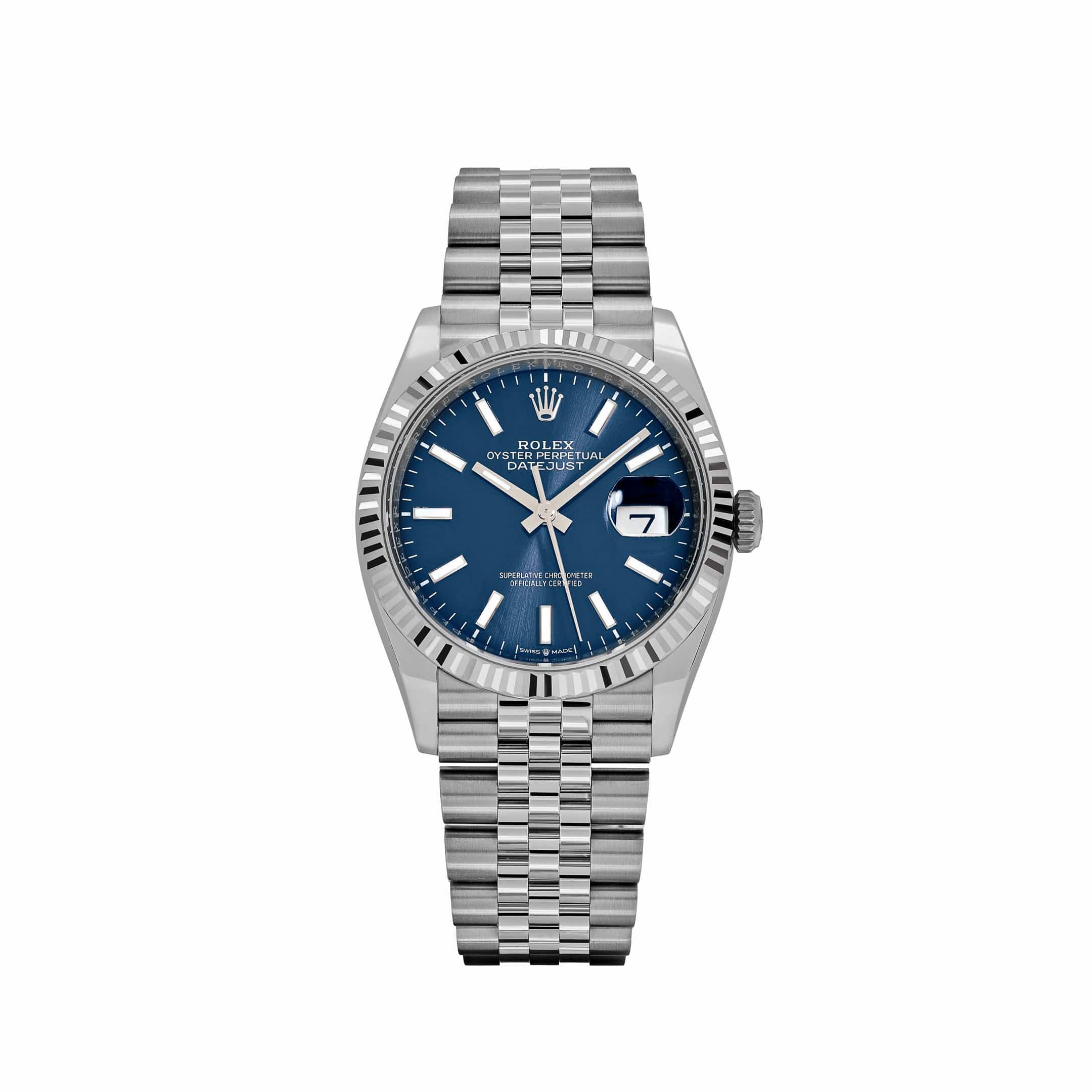 Rolex Datejust 36 126234 Stainless Steel Blue Dial Jubilee (2025)