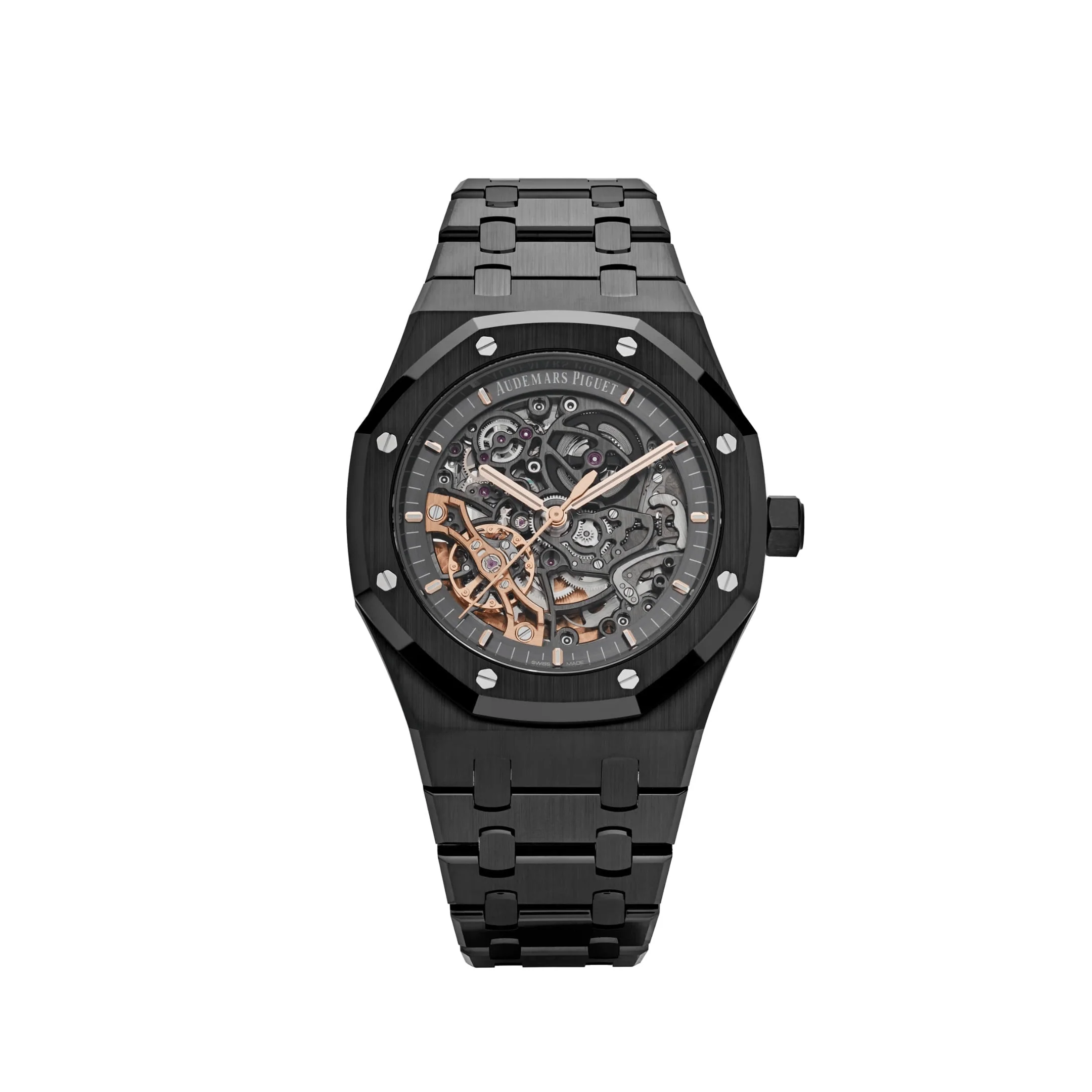 Audemars Piguet Royal Oak 15416CE.OO.1225CE.01 Double Balance Wheel Openworked Black Ceramic