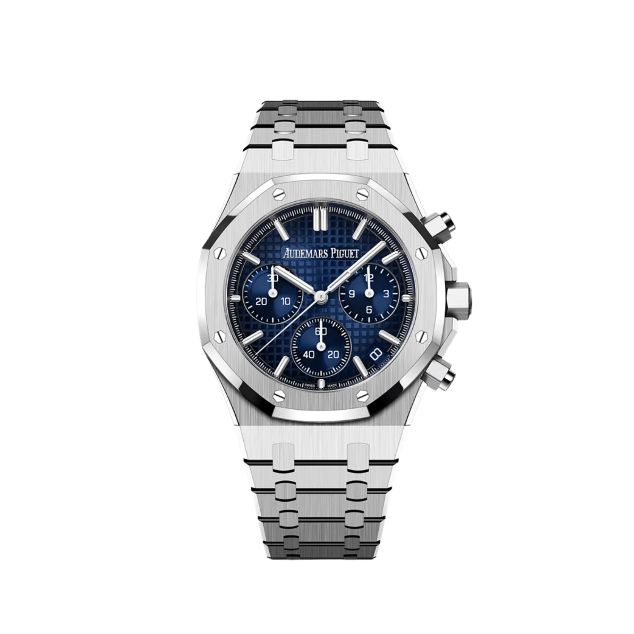 Audemars Piguet Royal Oak 26240BC.OO.1320BC.04 Chronograph White Gold Smoked Blue Dial (2025)
