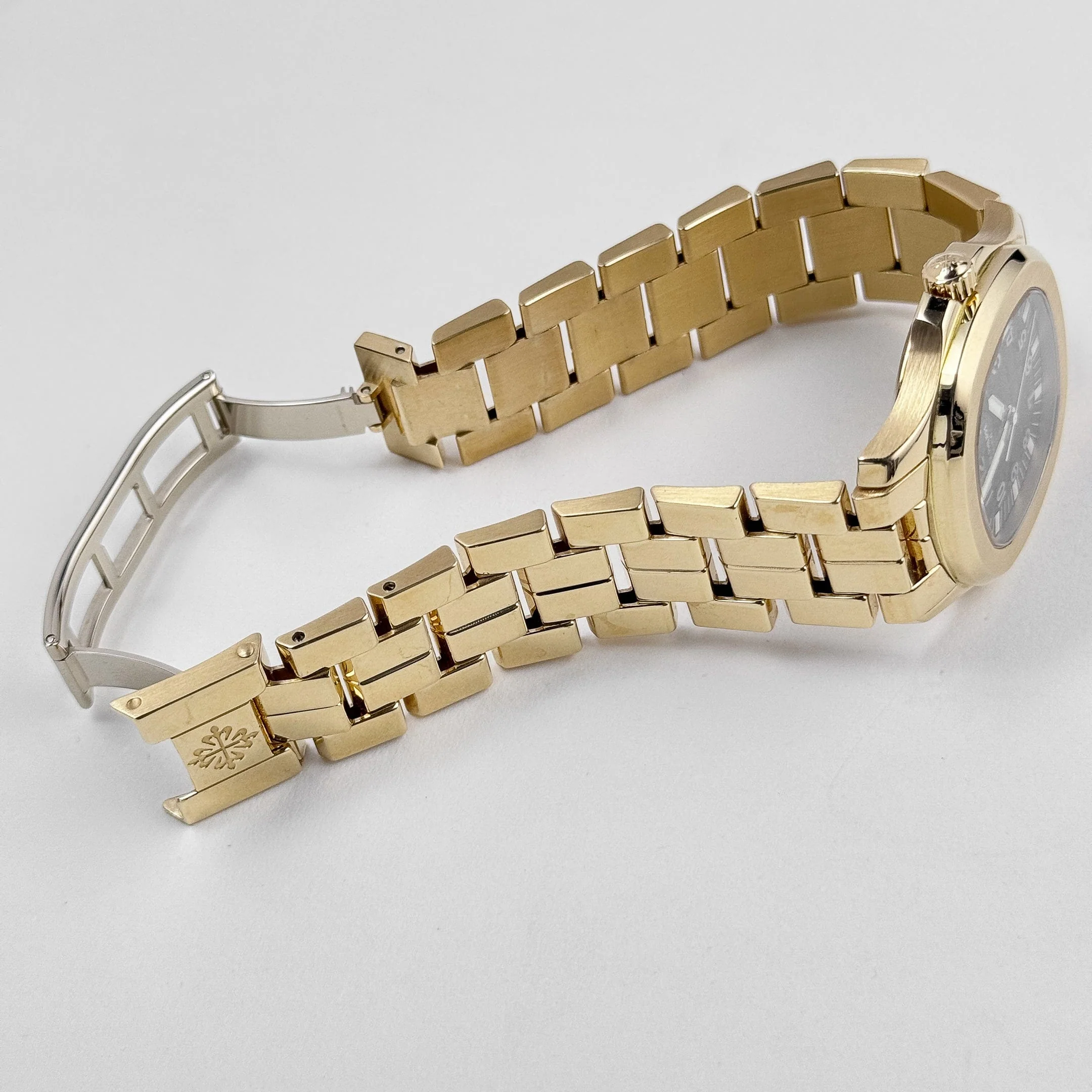 Patek Philippe Aquanaut 5066/1J Yellow Gold Black Dial (2003)