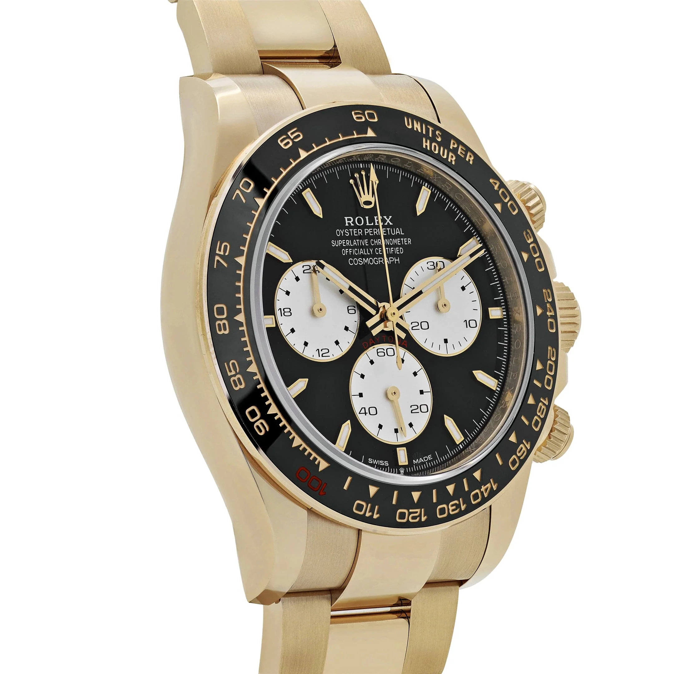 Rolex Daytona 126528LN 'Le Mans' Yellow Gold Black Dial (2024)