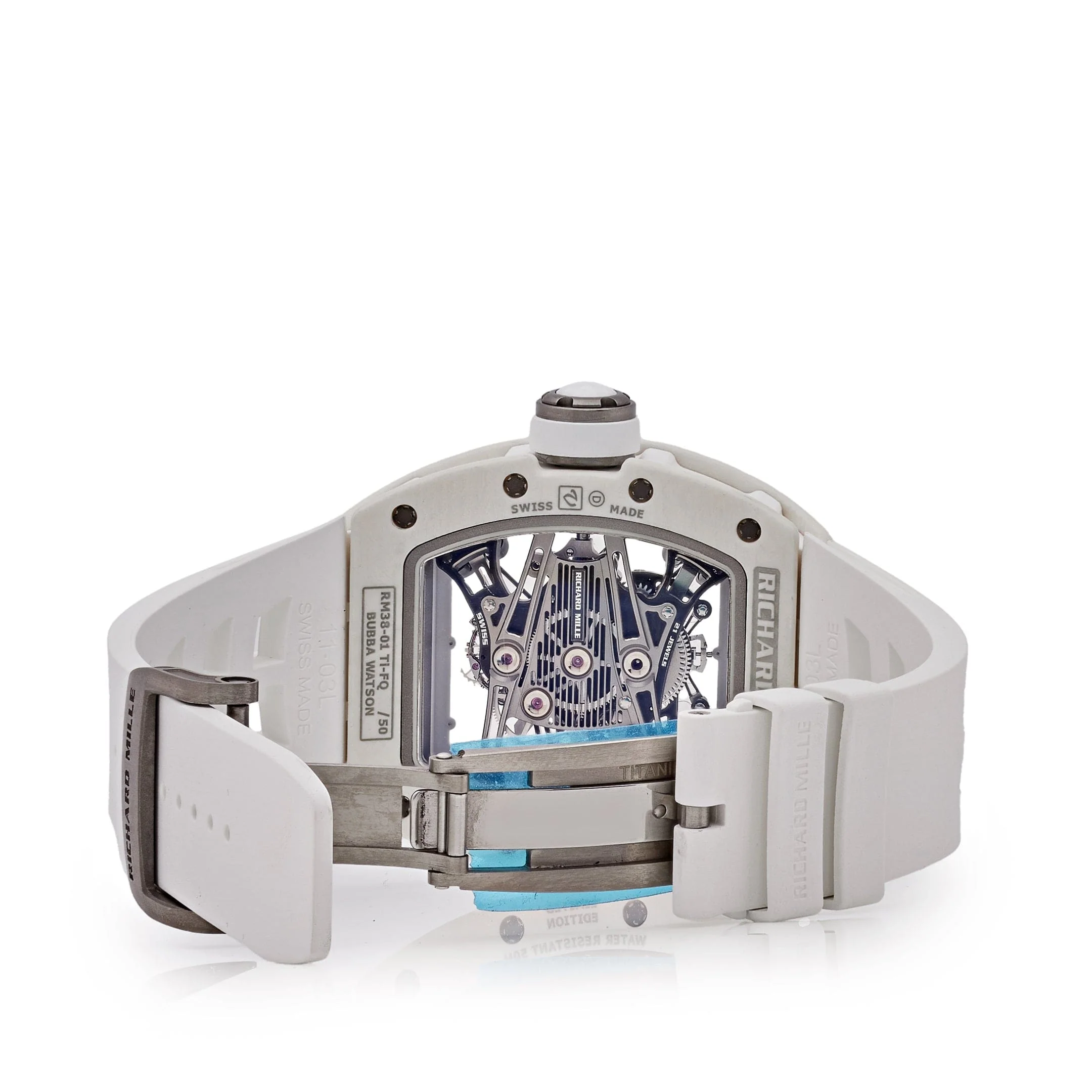 Richard Mille RM 38-01 'Bubba Watson' White Quartz TPT Titanium Limited Edition of 50
